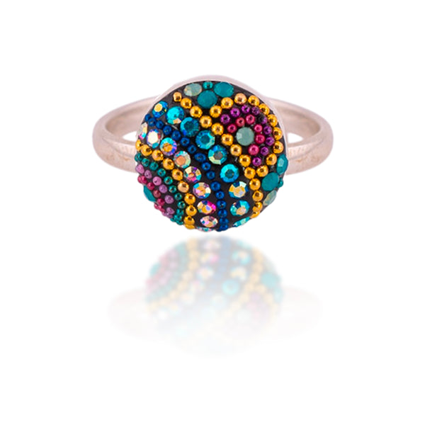 Stardance Adjustable Ring (Kaleiedescope)