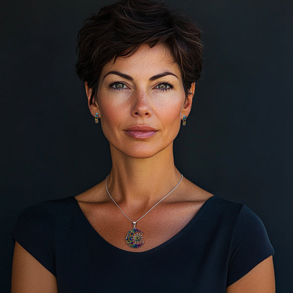 Moon & Sun Necklace (Litmus)