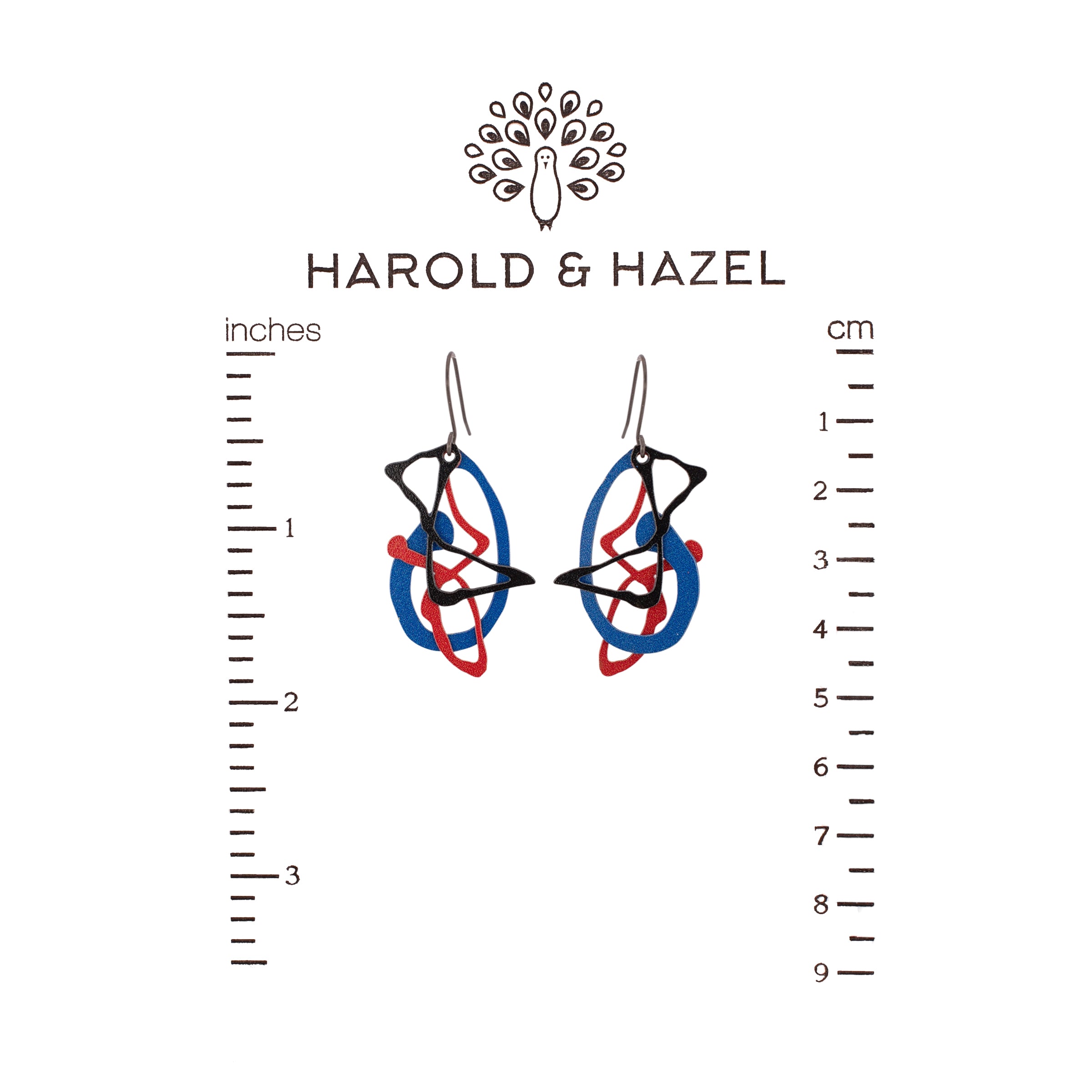 Pollock's Ghosts™ Earrings