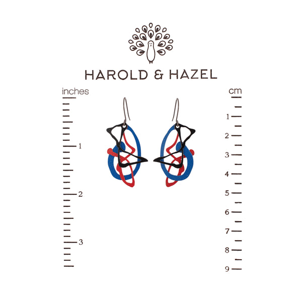 Pollock's Ghosts™ Earrings