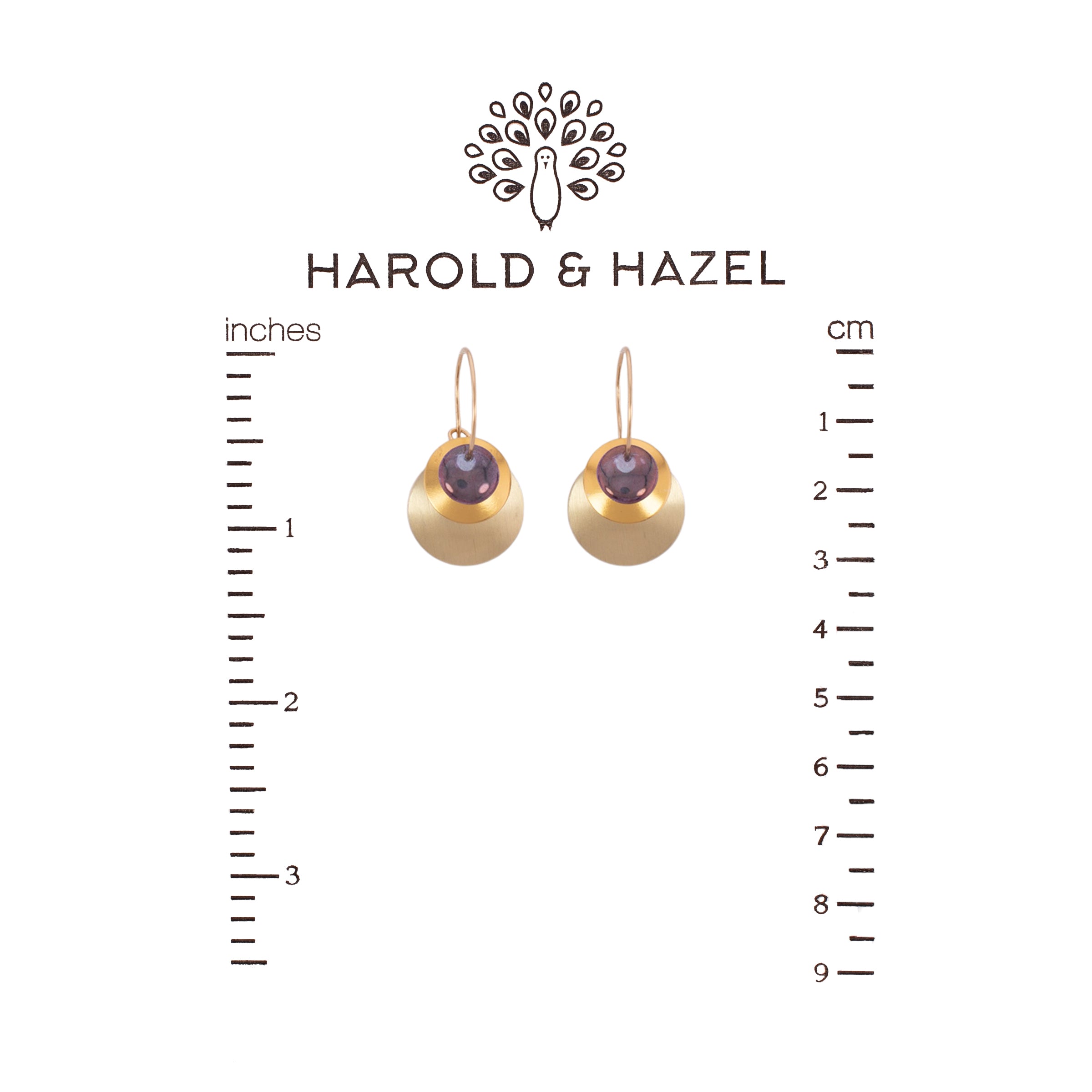 Bead Stackers Interchangeable Earrings (Gold)
