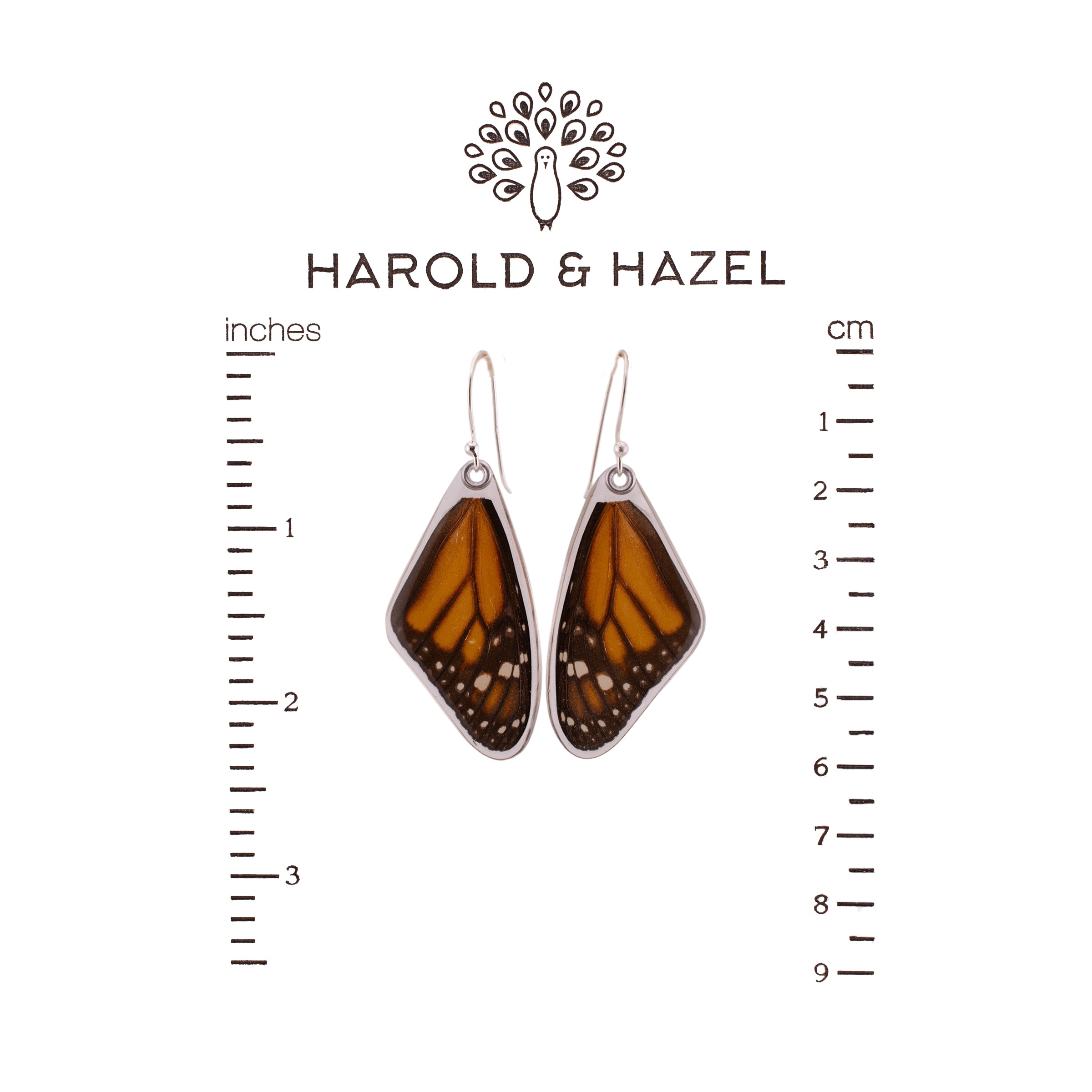Monarch Butterfly Earrings