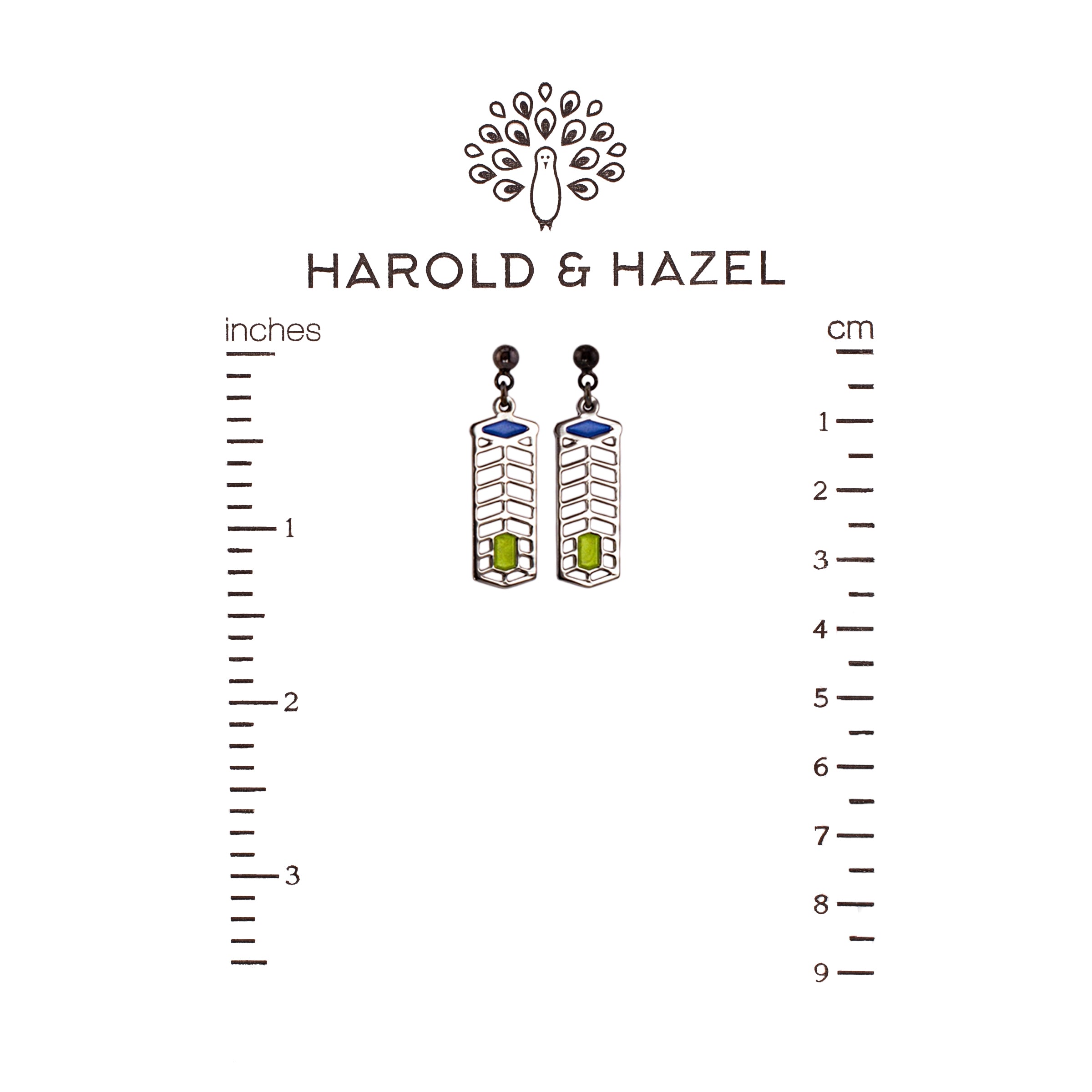 Frank Lloyd Wright Robie House Earrings