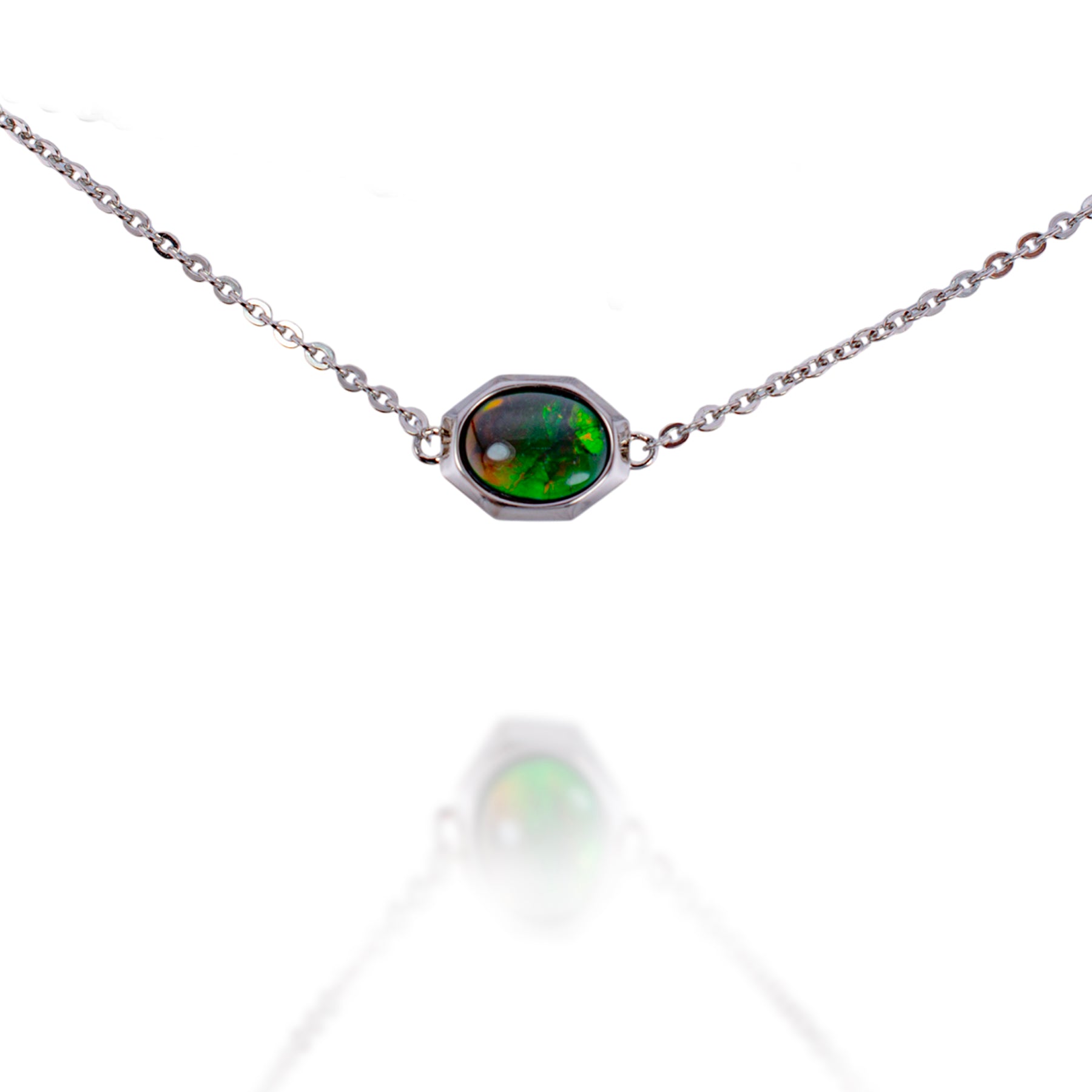 Ammolite Oval Bracelet (Final Sale)