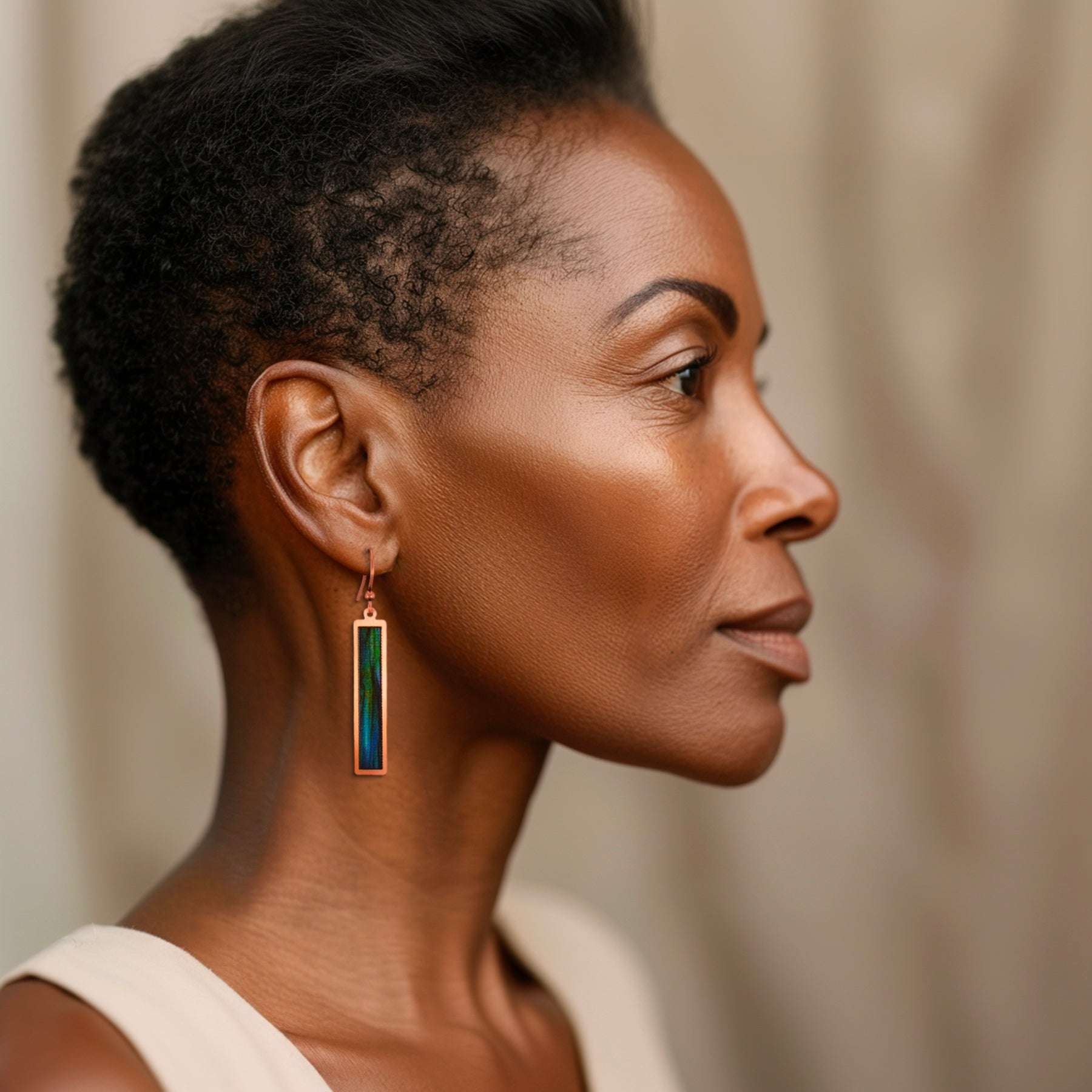 Aurora Earrings Illustrated Light & DC Designs Harold & Hazel