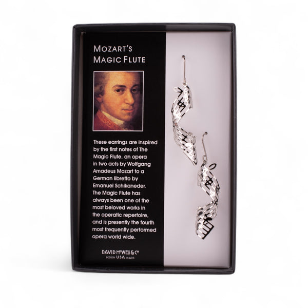Mozart's Magic Flute Earrings