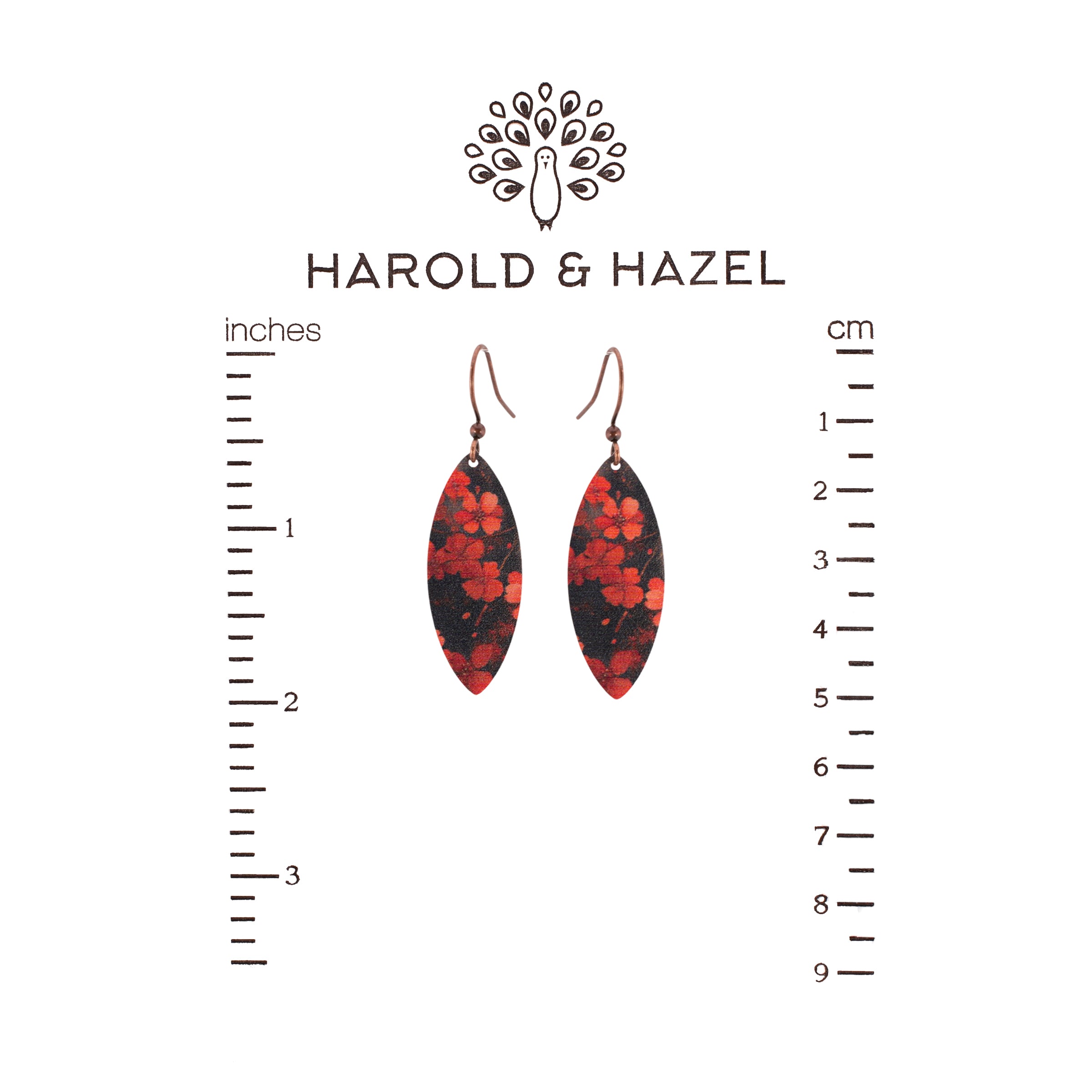 Dark Blossom Earrings