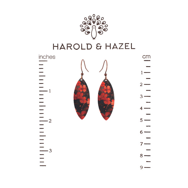 Dark Blossom Earrings