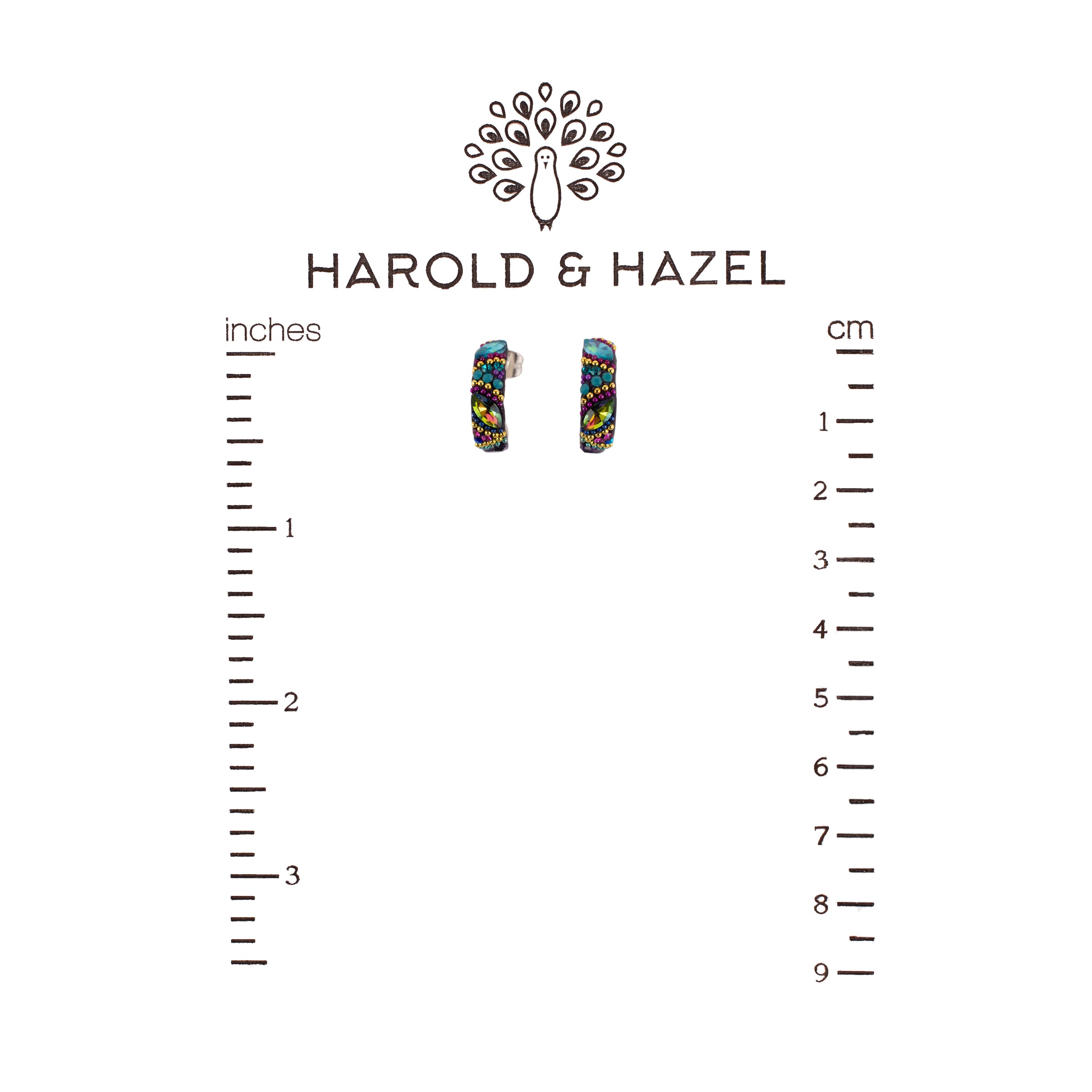 Petite Sparkling Huggie Hoops (Litmus)