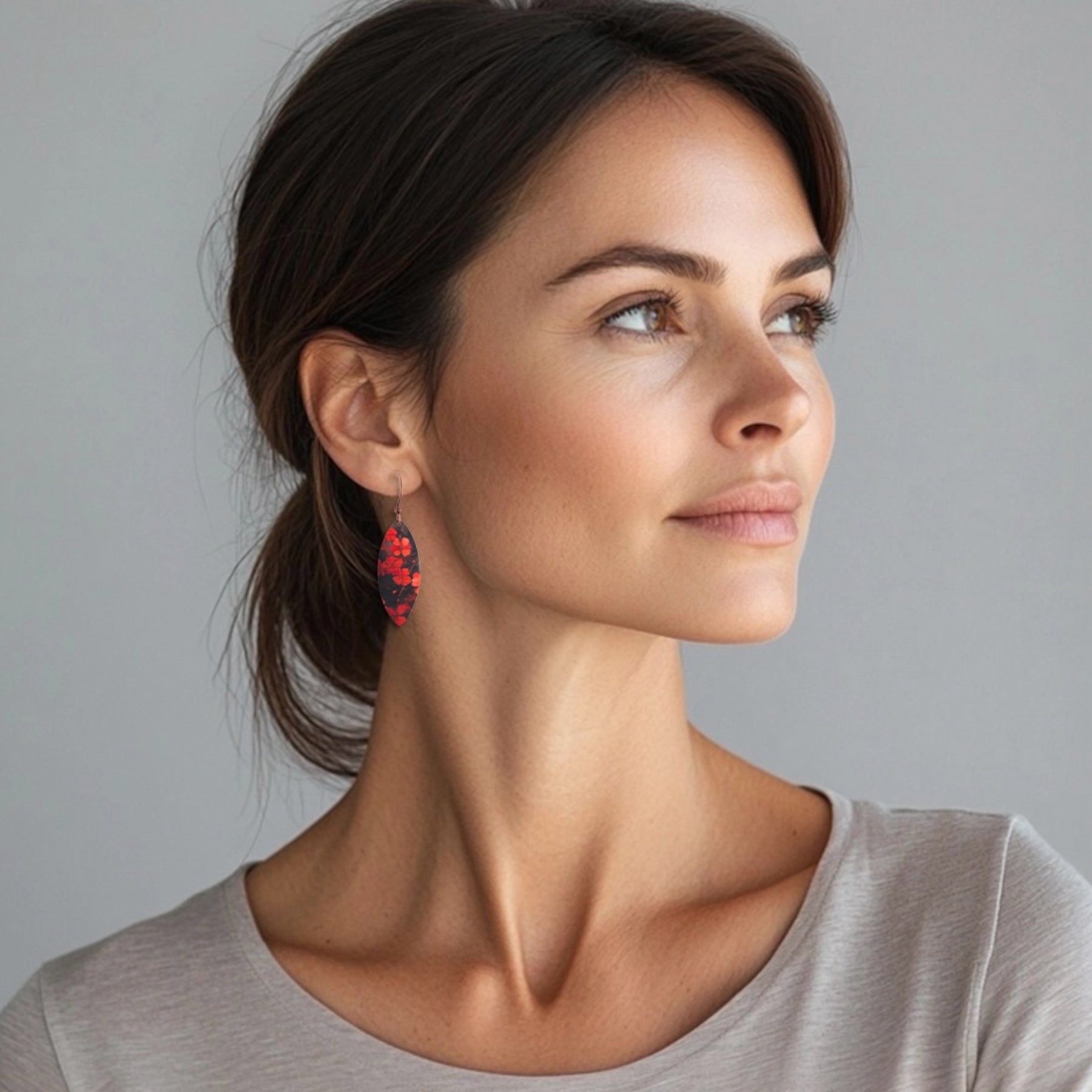 Dark Blossom Earrings