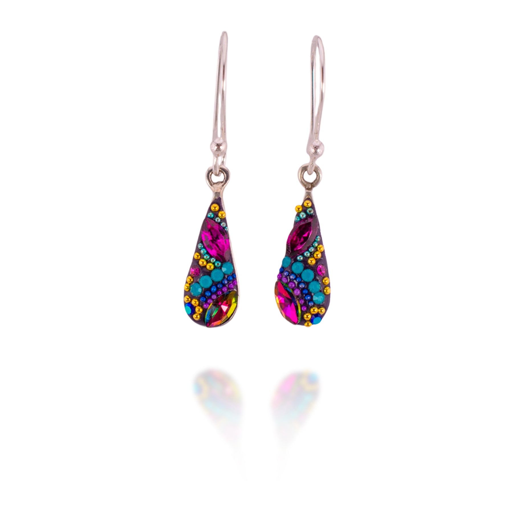 Petite Fairy Teardrop Earrings (Litmus)