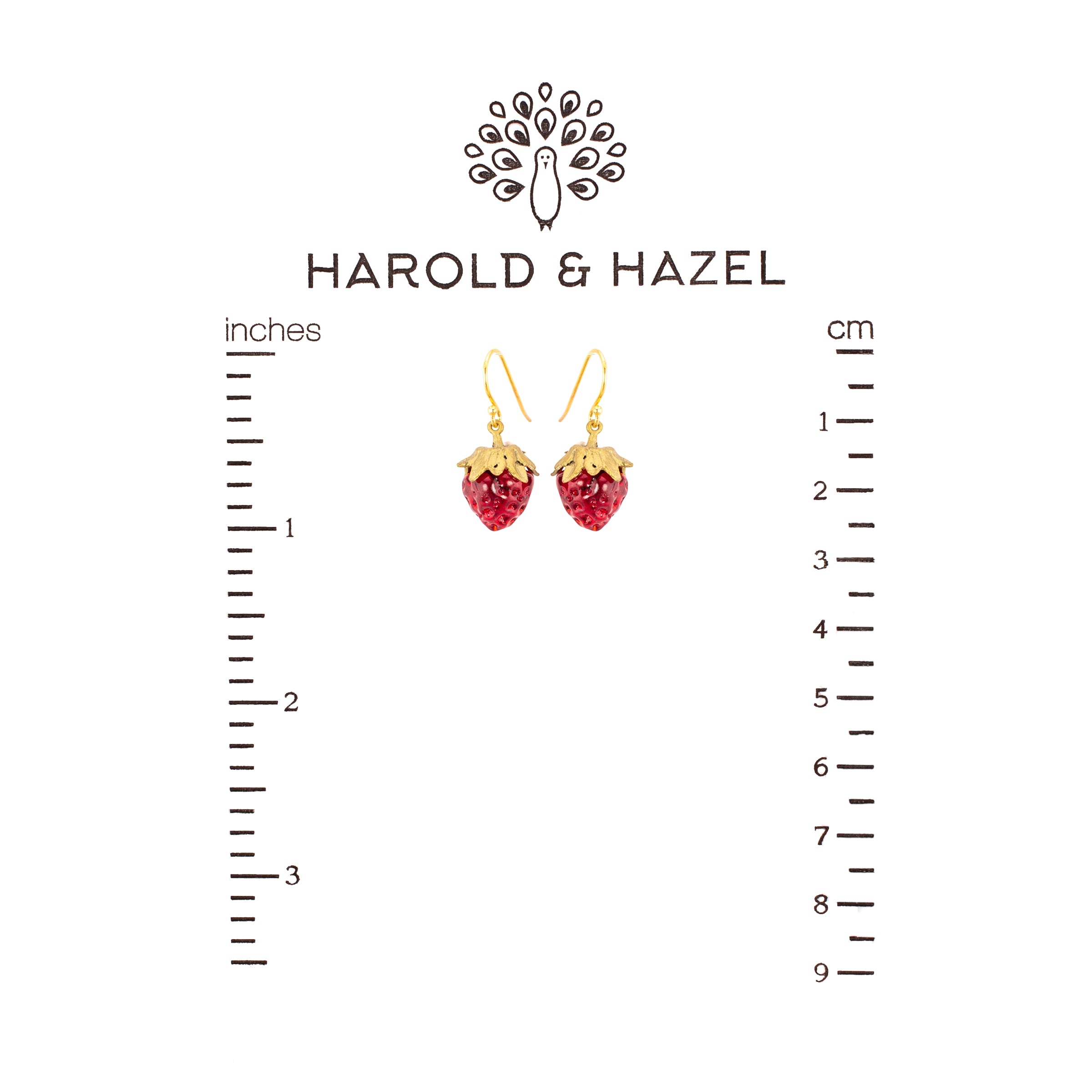 Strawberry Dainty Earrings