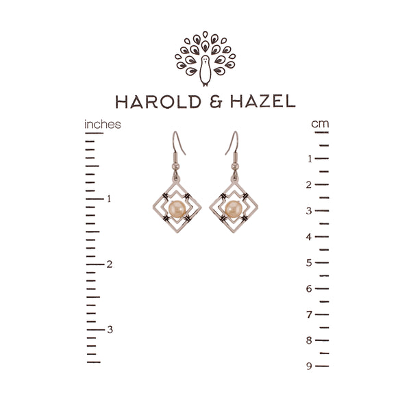 Ellis Island Wrought Iron Earrings