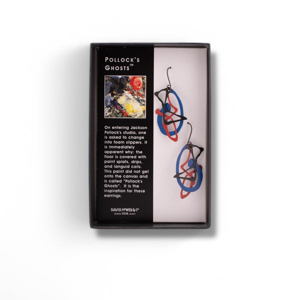 Pollock's Ghosts™ Earrings