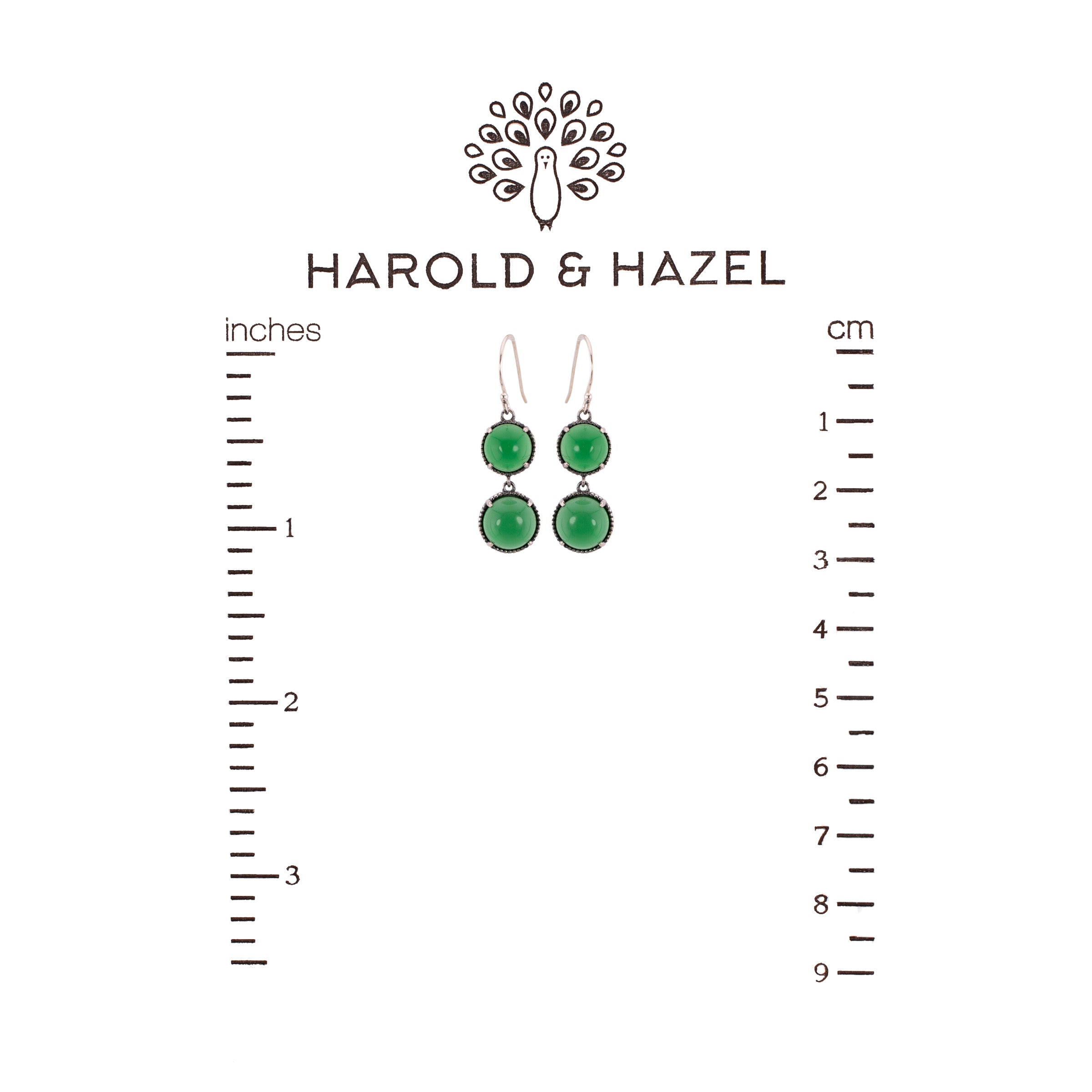 Double Take Earrings (Bottle Green) ♻️