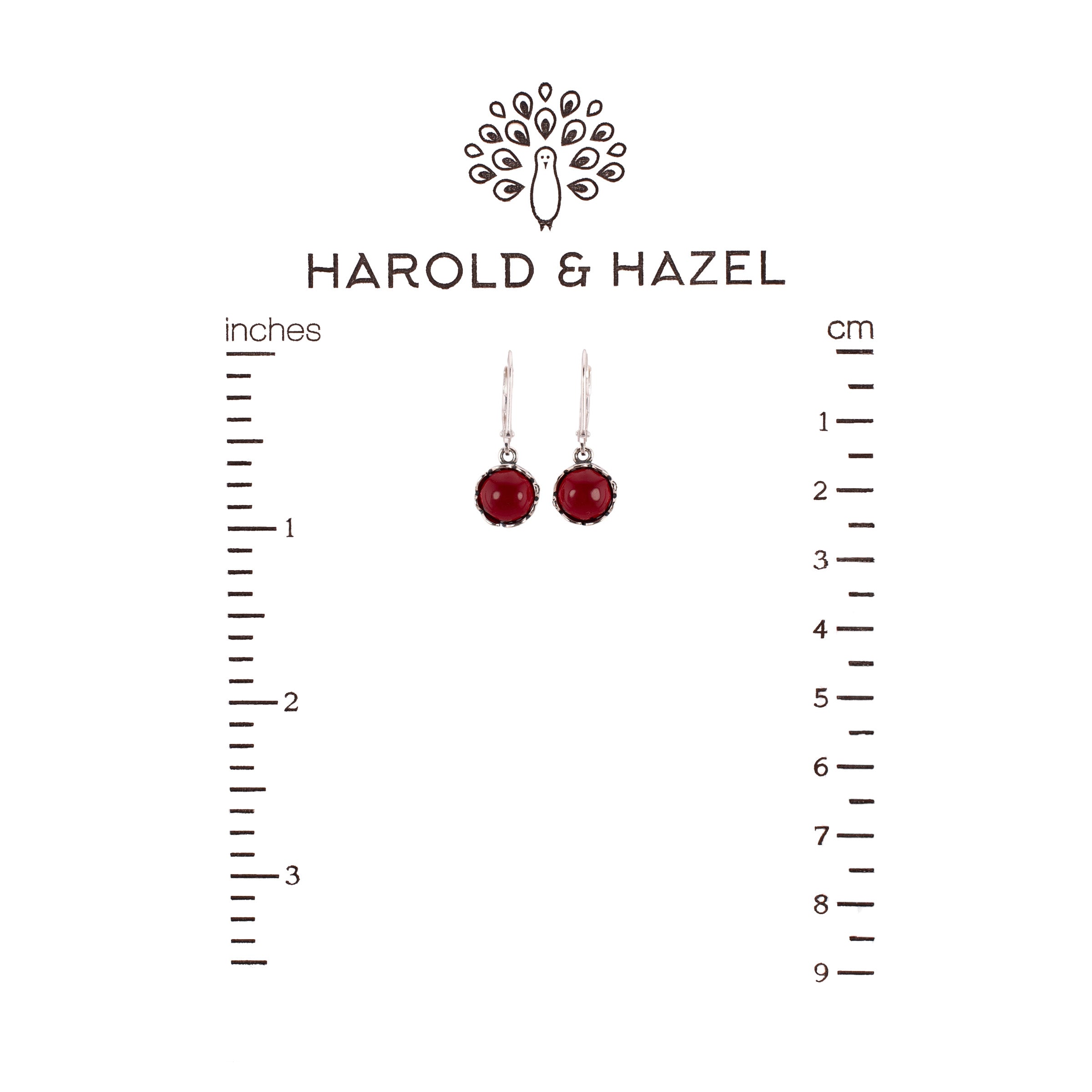 Botanical Legacy Earrings (Ruby) ♻️