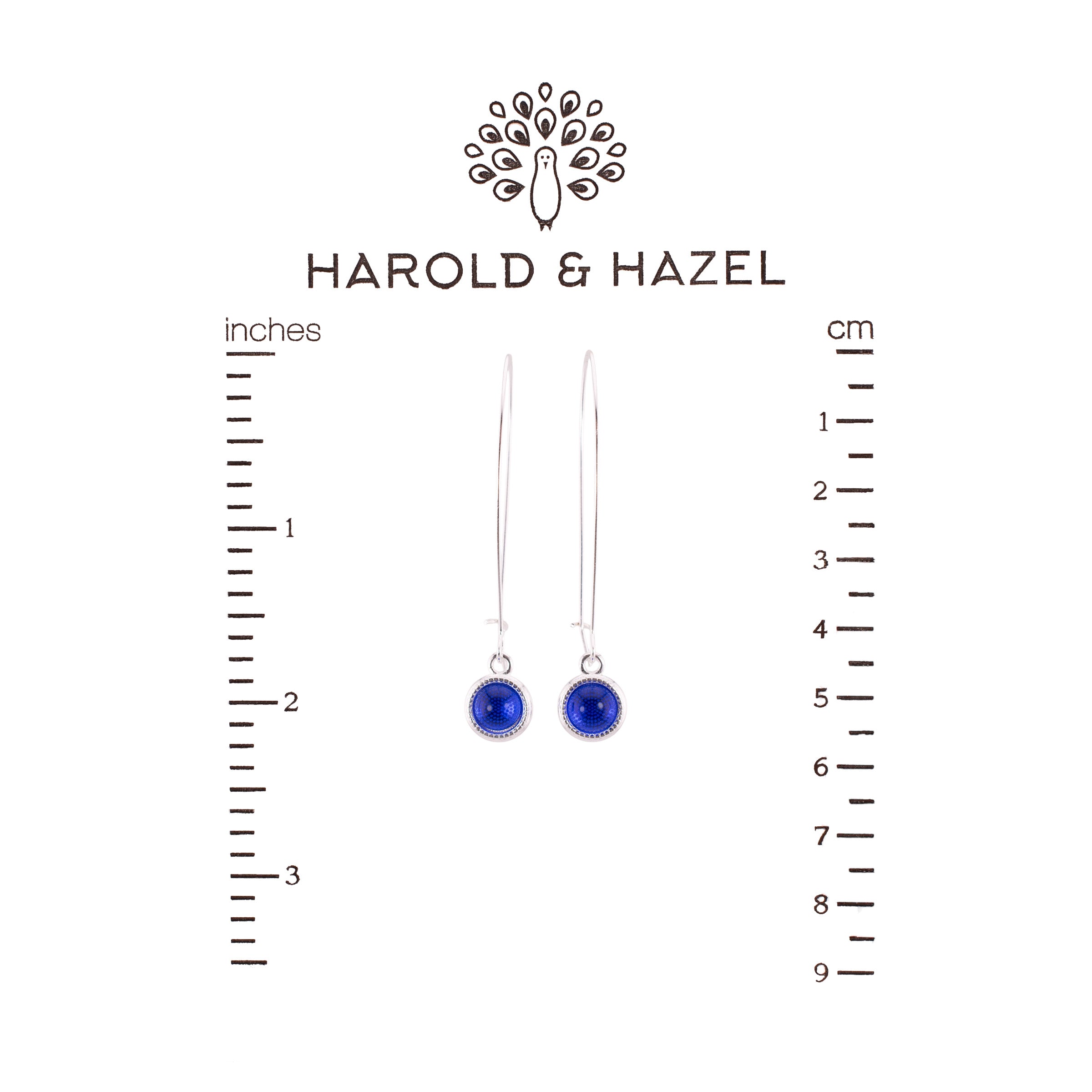 Modern Relic Earrings (Cobalt) ♻️