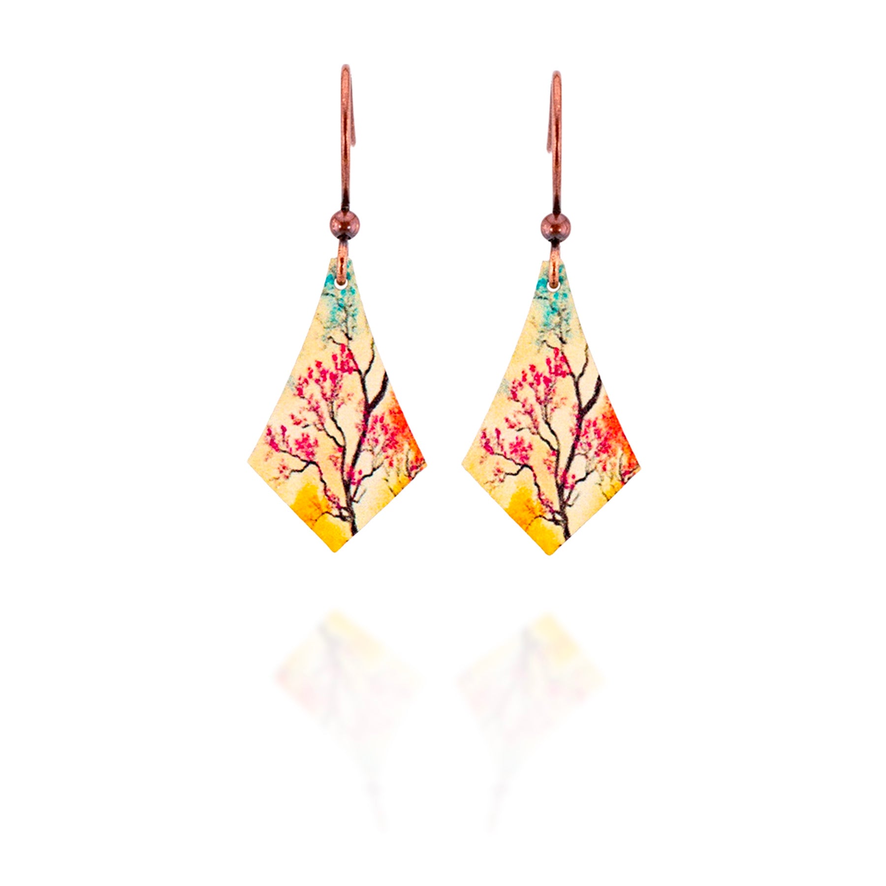 Painter's Tree Earrings