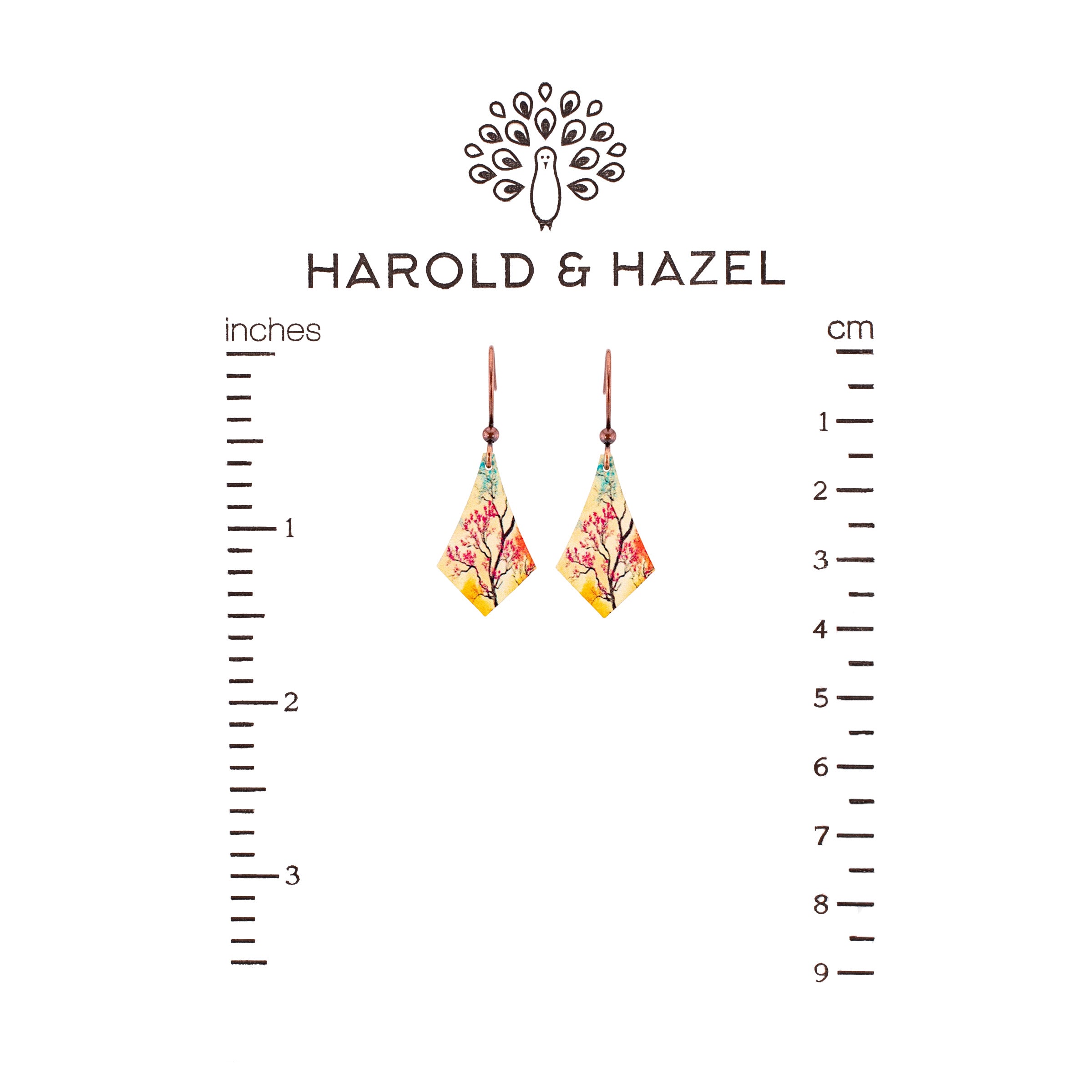 Painter's Tree Earrings