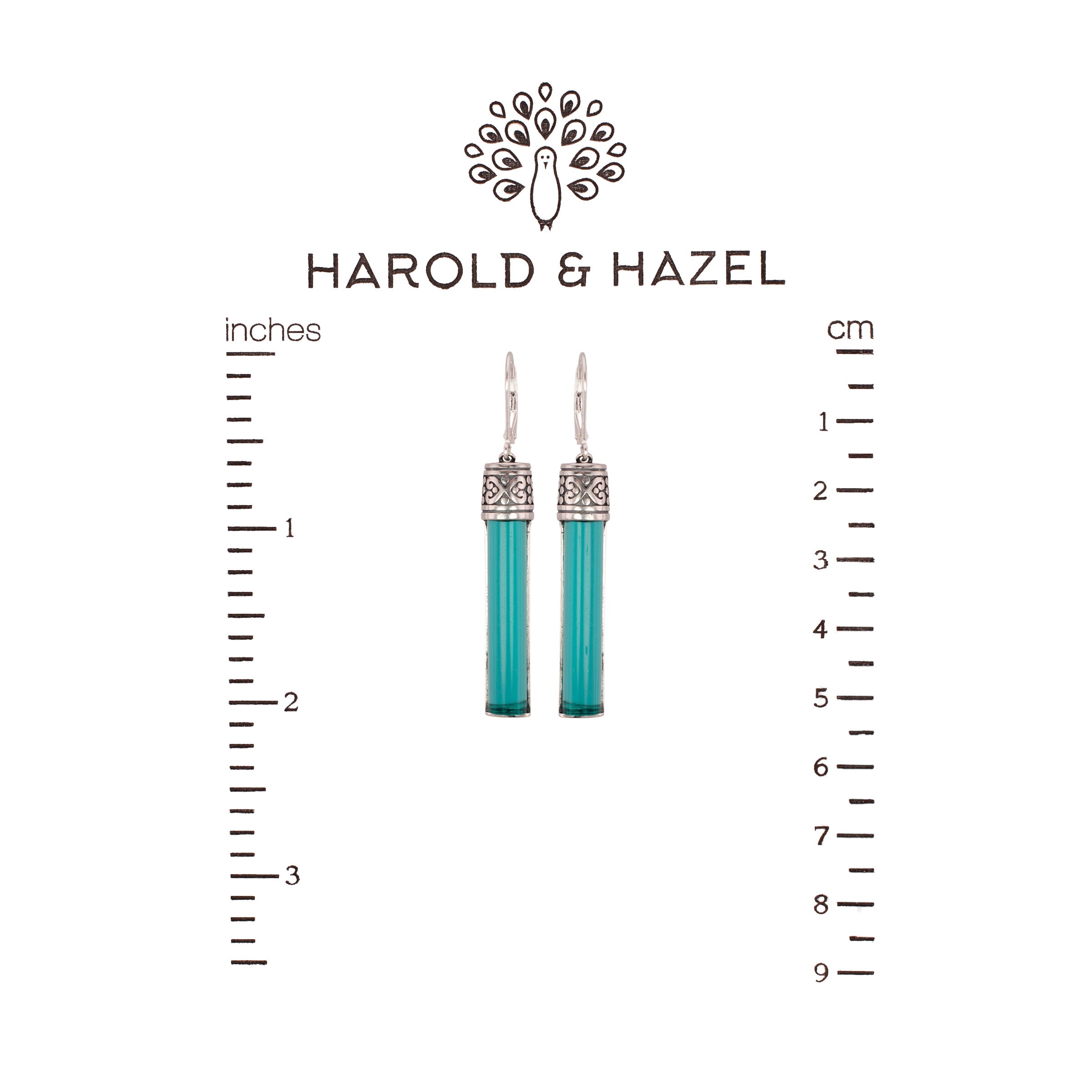 Bottoms Up Earrings (Aqua) ♻️