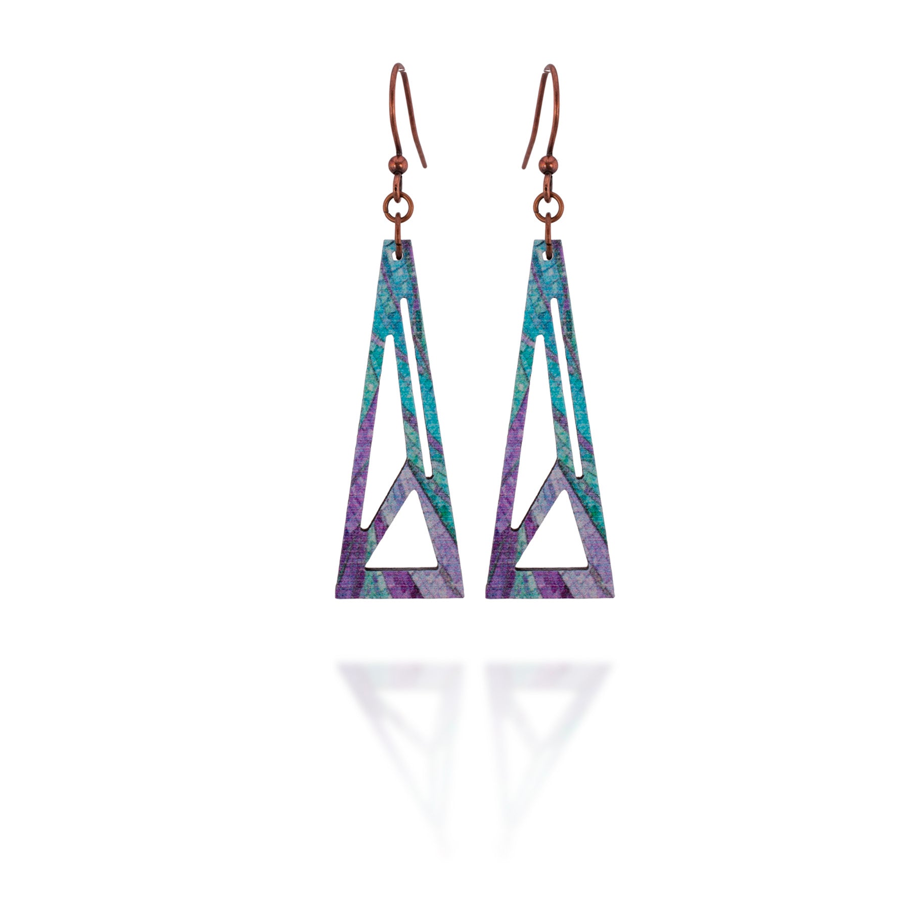 Riverglass Earrings by Illustrated Light DC Designs from Harold