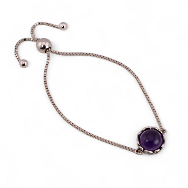Past & Present Bracelet (Amethyst) ♻️