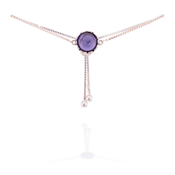 Past & Present Bracelet (Amethyst) ♻️