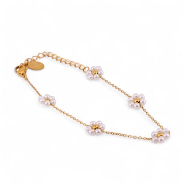 Golden Daisy Chain Bracelet