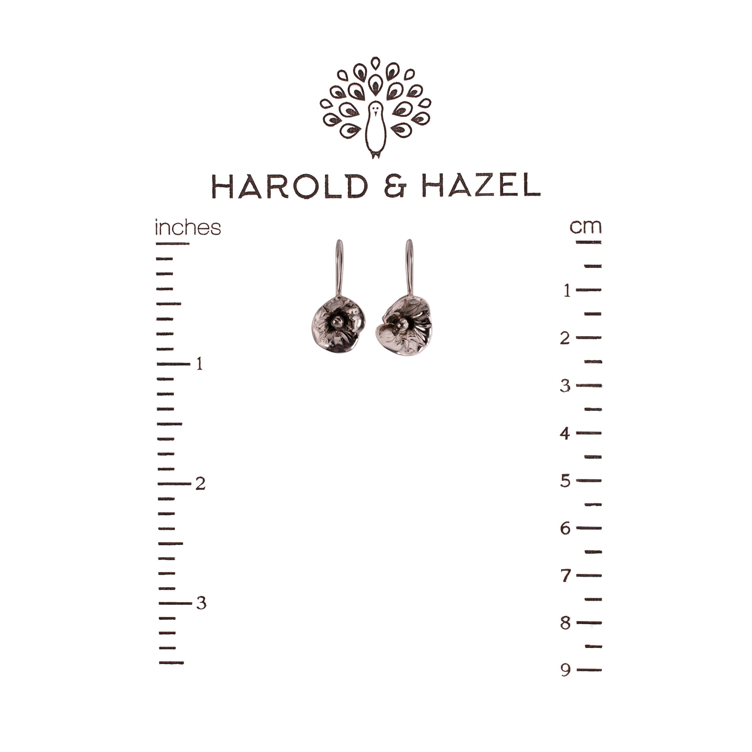 Poppy Drops Earrings (Sterling Silver)