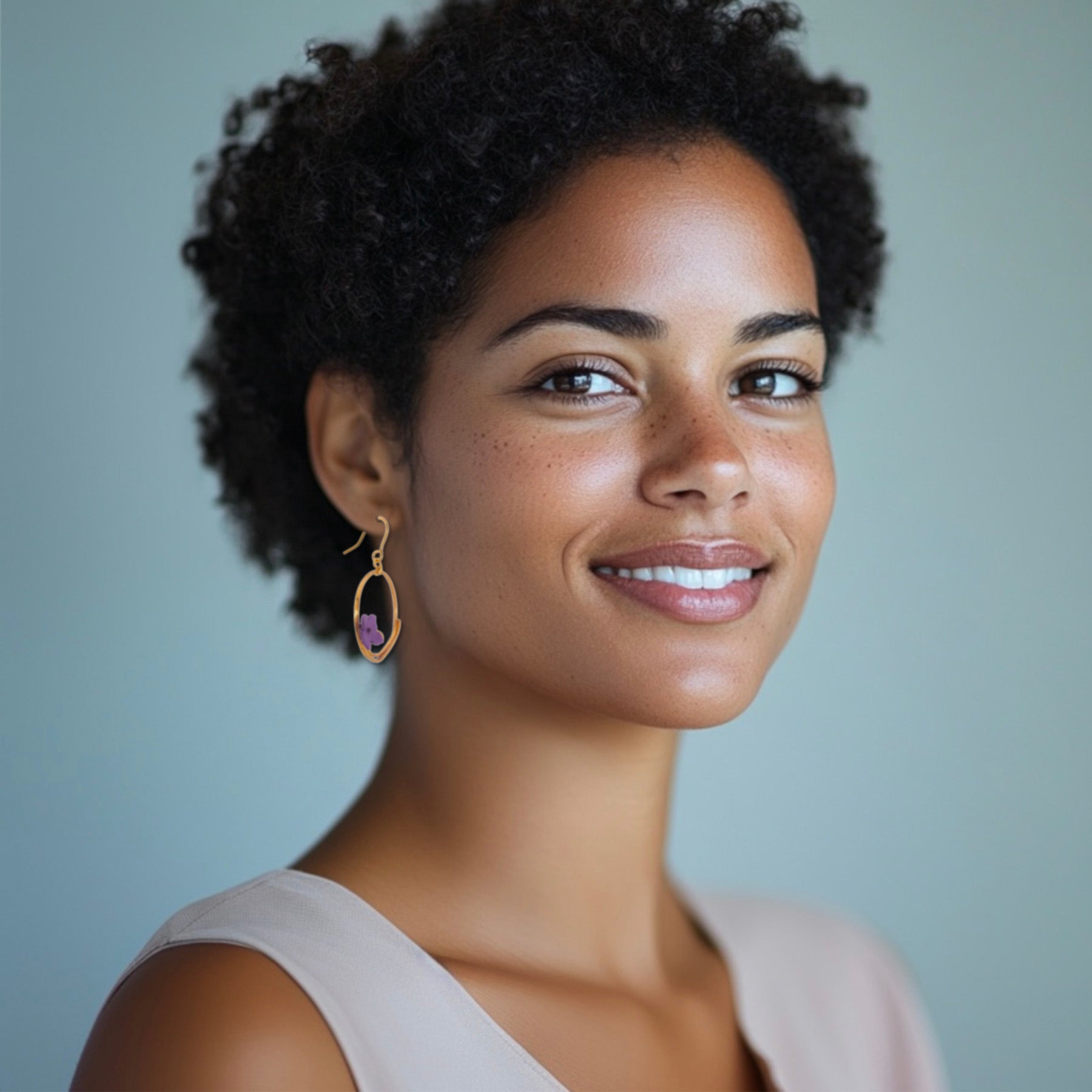 Lilac Vines Earrings