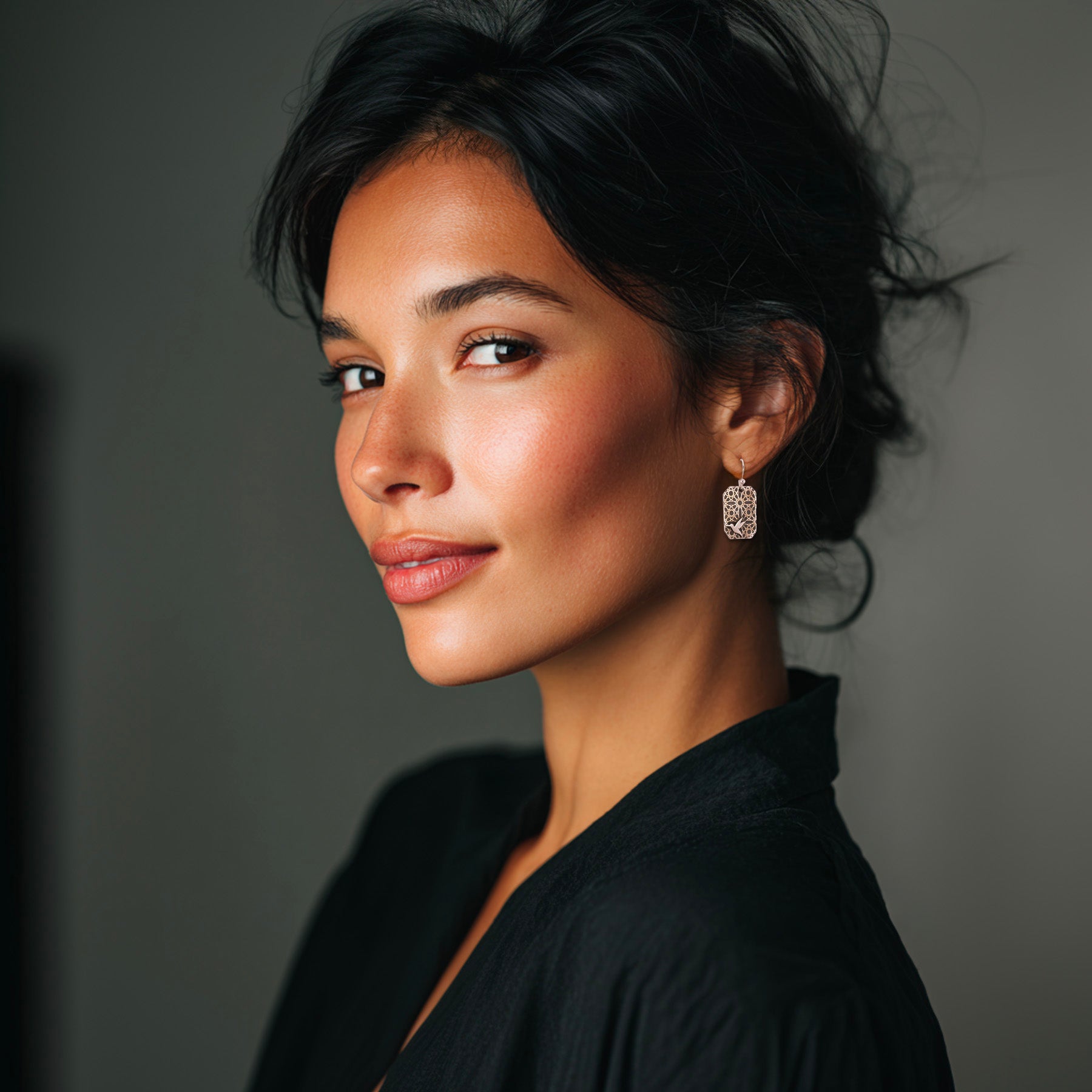 Hummingbird Deco Earrings