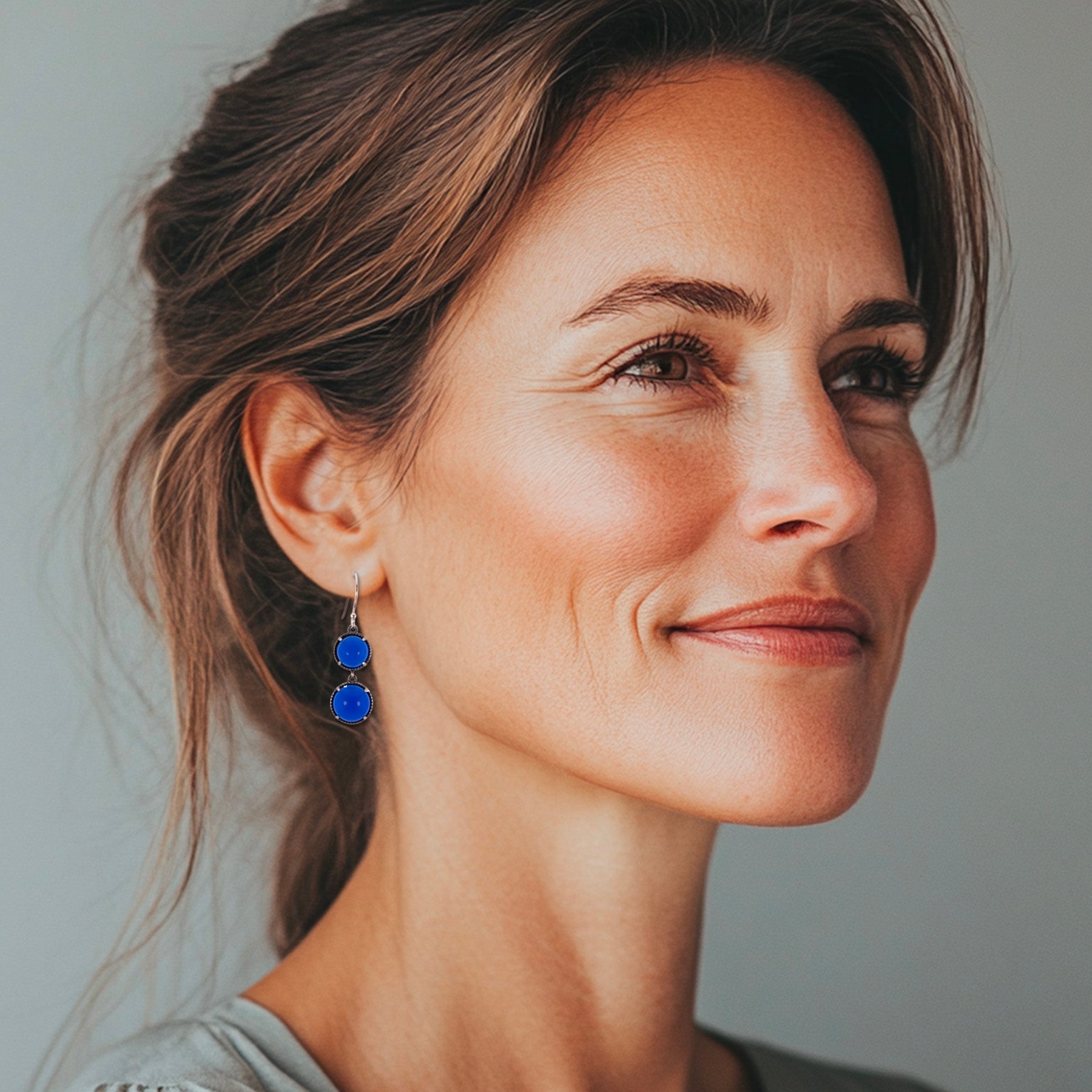 Double Take Earrings (Cobalt) ♻️