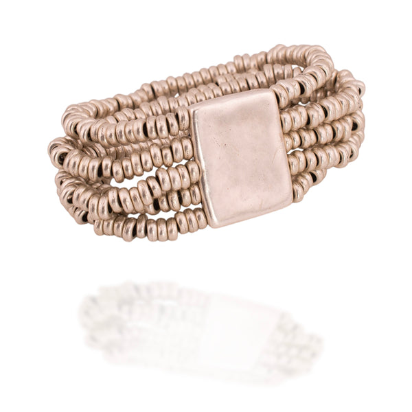 Silver Stack Bracelet