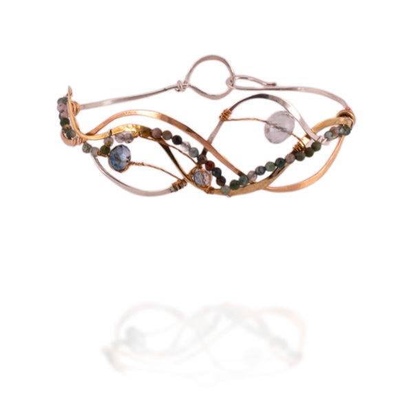 Verdant Spiral Bracelet