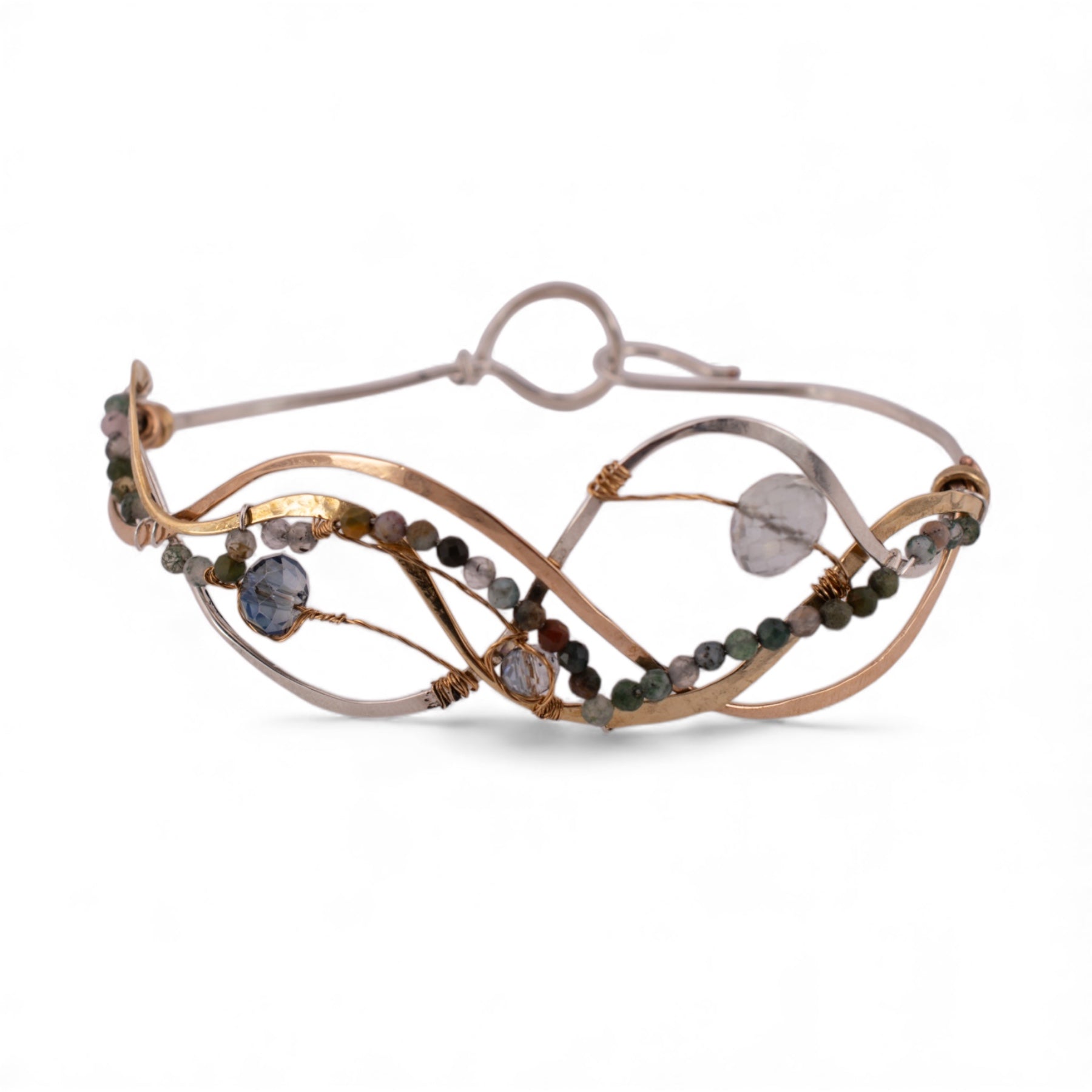 Verdant Spiral Bracelet