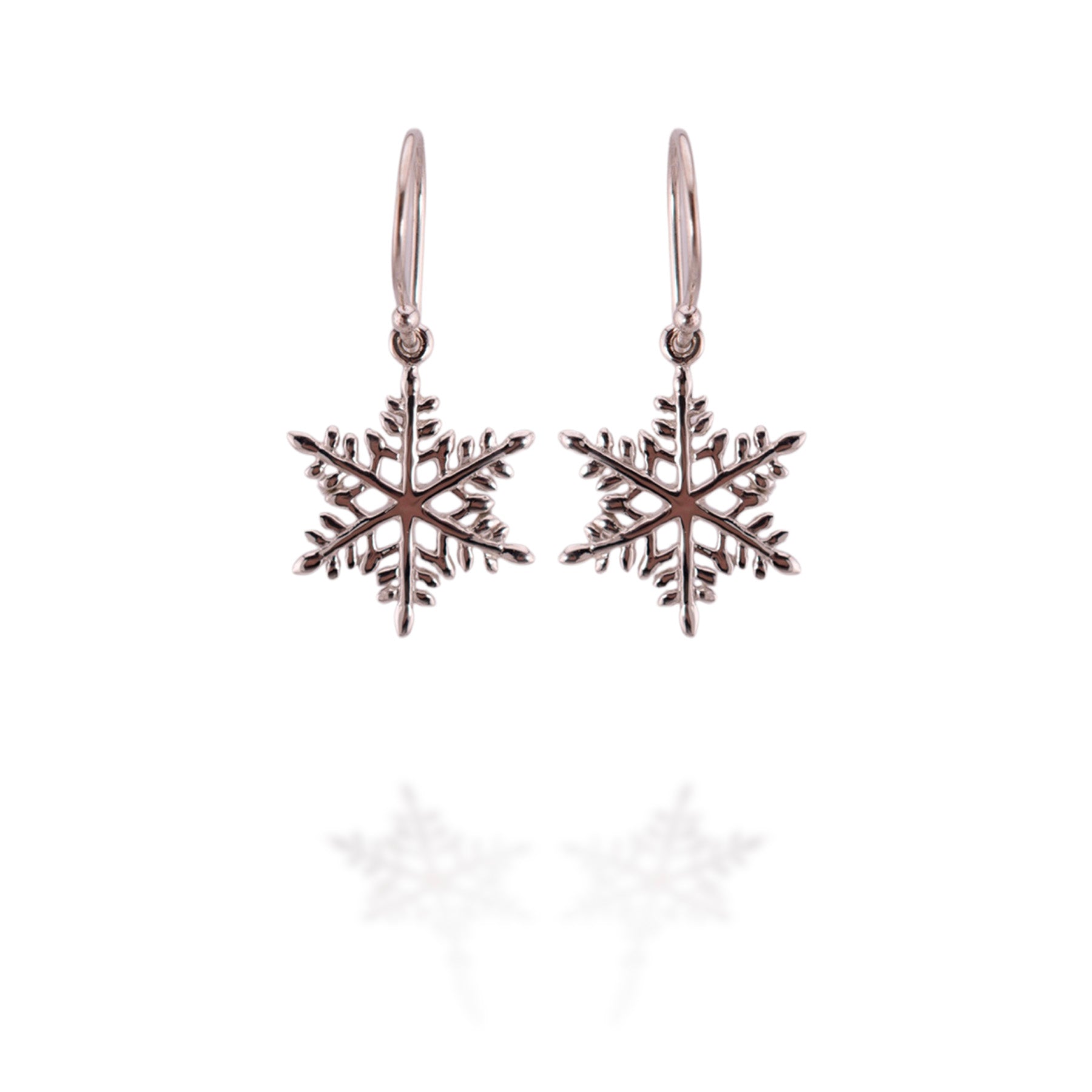 Snowflake Dangle Earrings