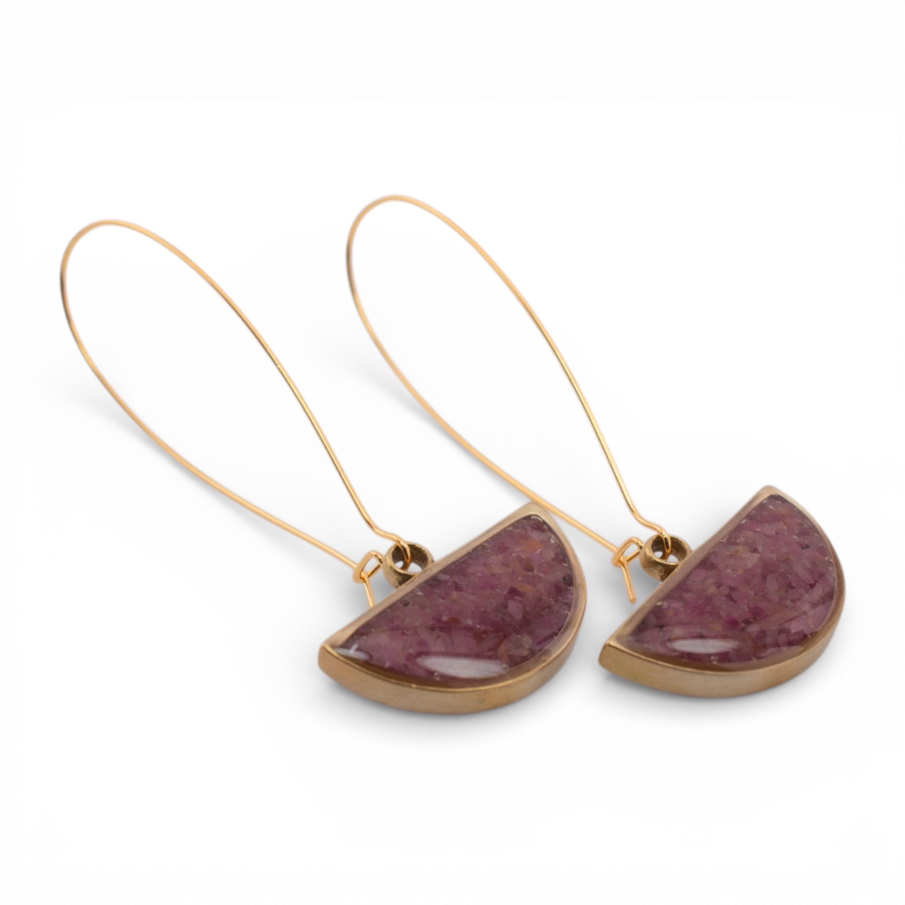Eclipse Earrings (Ruby)