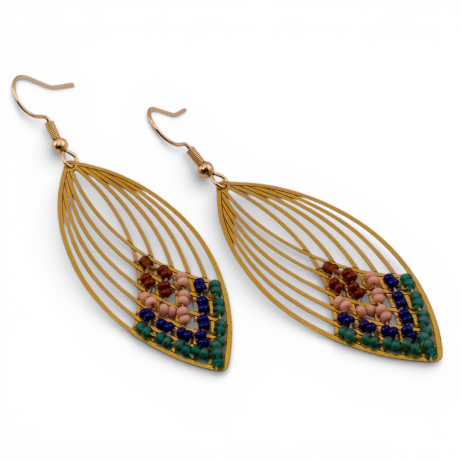 Zephyr Earrings (Ocean Current)