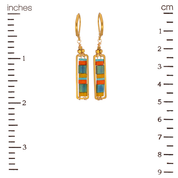 Skyline Bar Earrings (Festival)