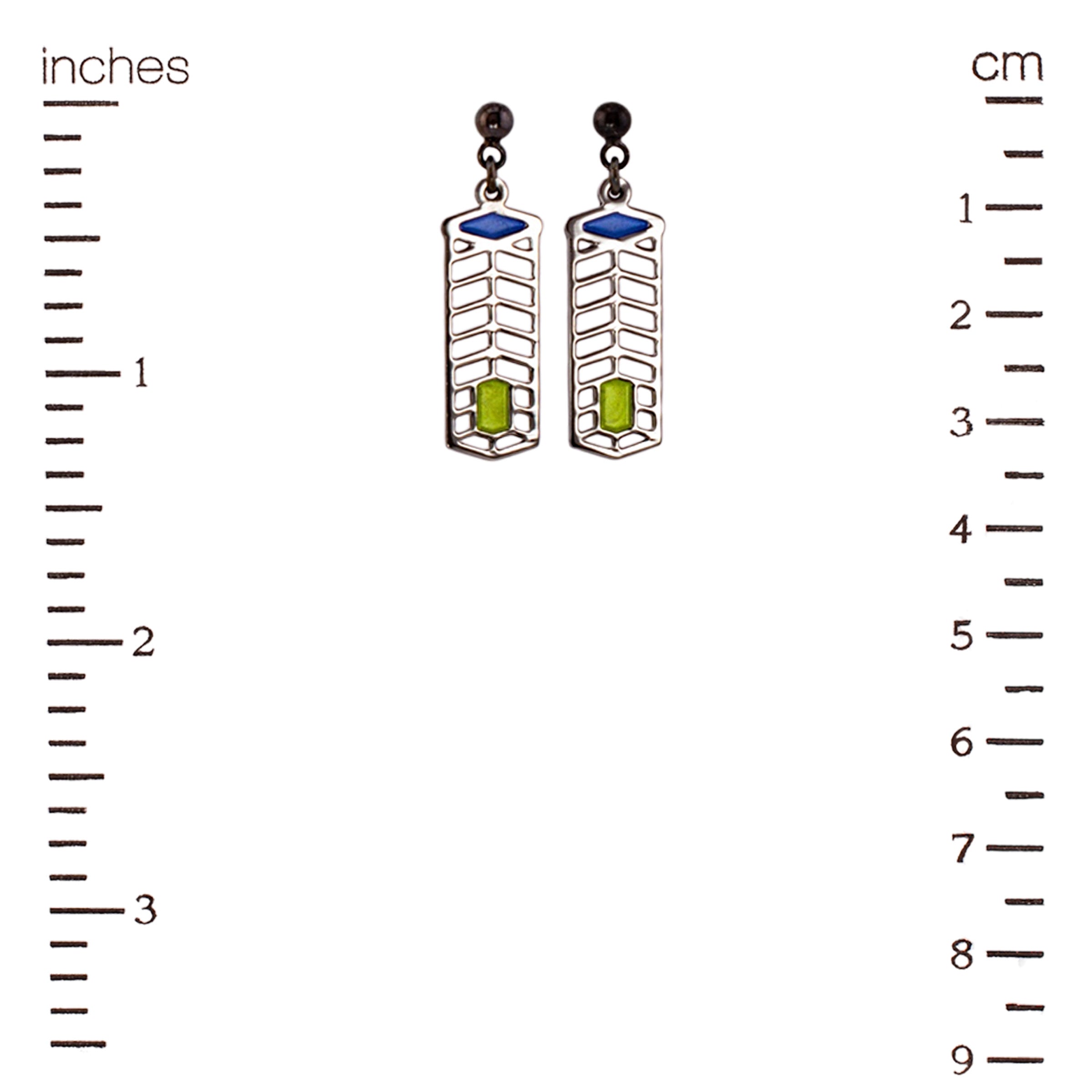 Frank Lloyd Wright Robie House Earrings