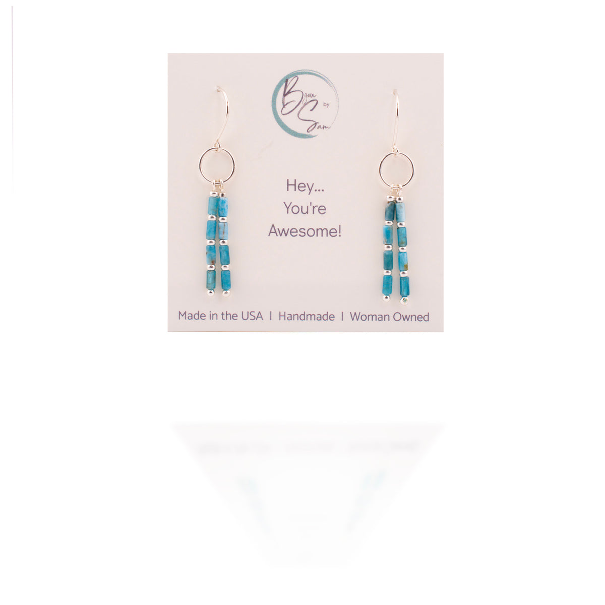 Mountain Lake Morning Earrings