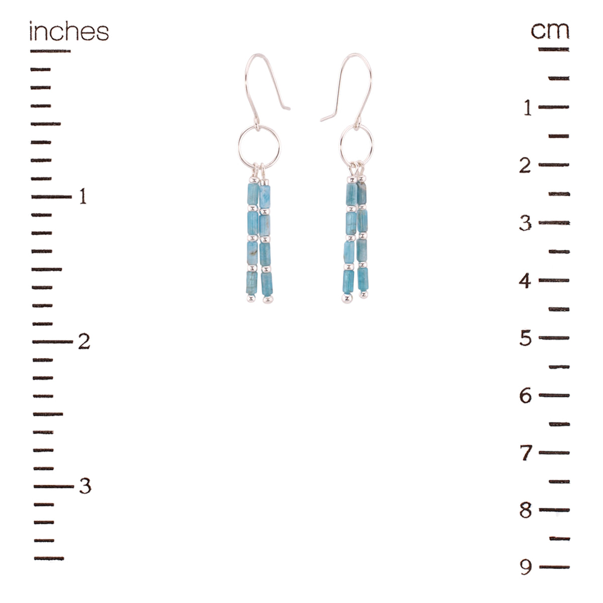 Mountain Lake Morning Earrings