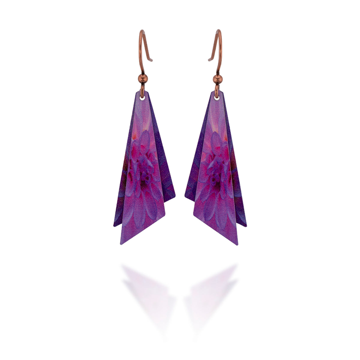 Dahlia in Descent Earrings