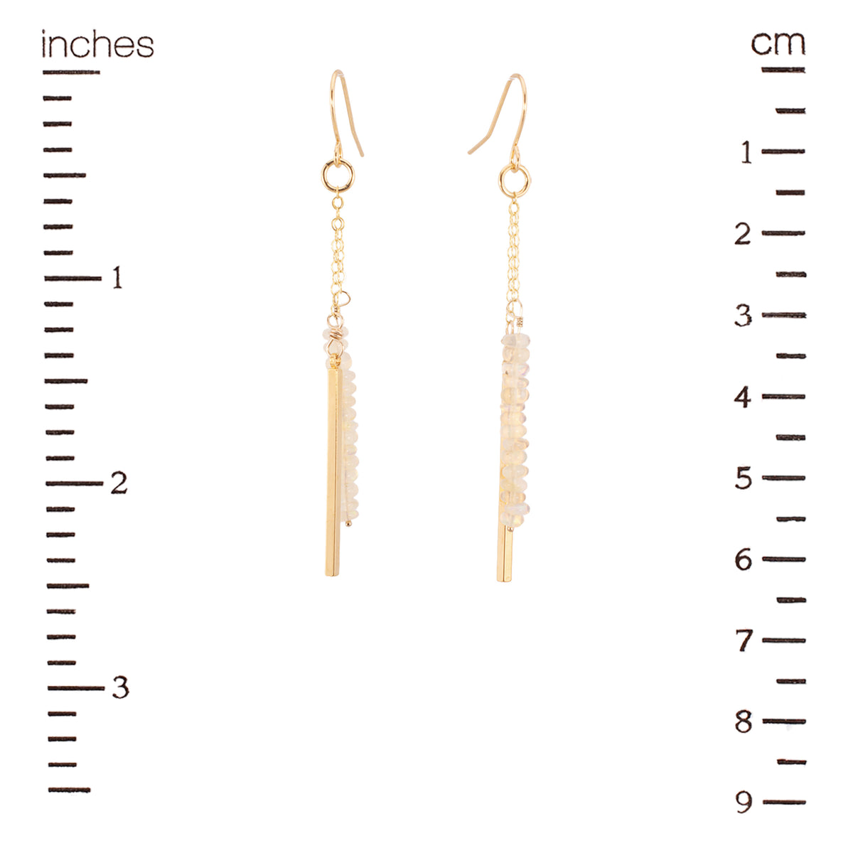 First Light Falling Earrings