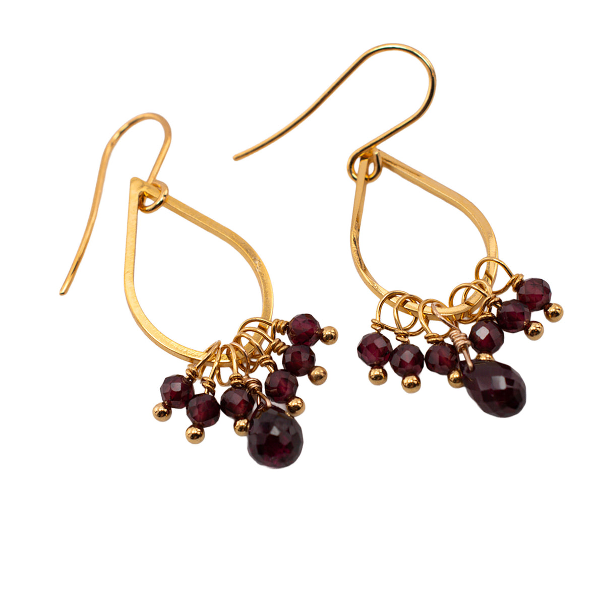 Bordeaux Earrings
