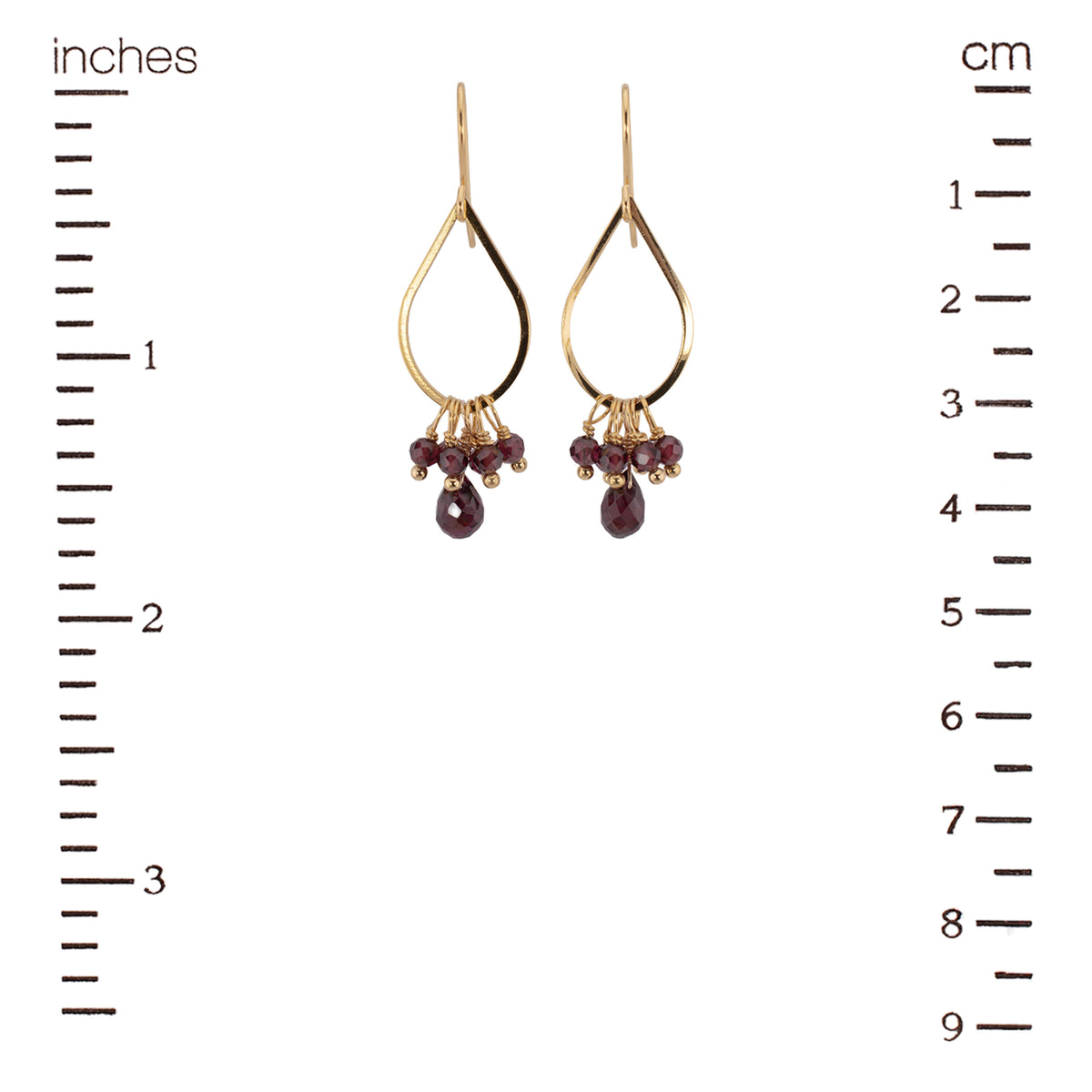 Bordeaux Earrings