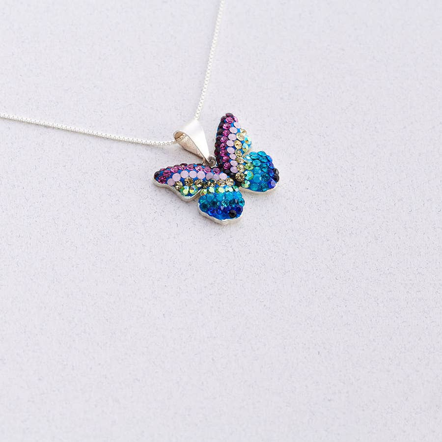 Mariposa Pendant (Aurora) Mosaico Jewels Harold & Hazel