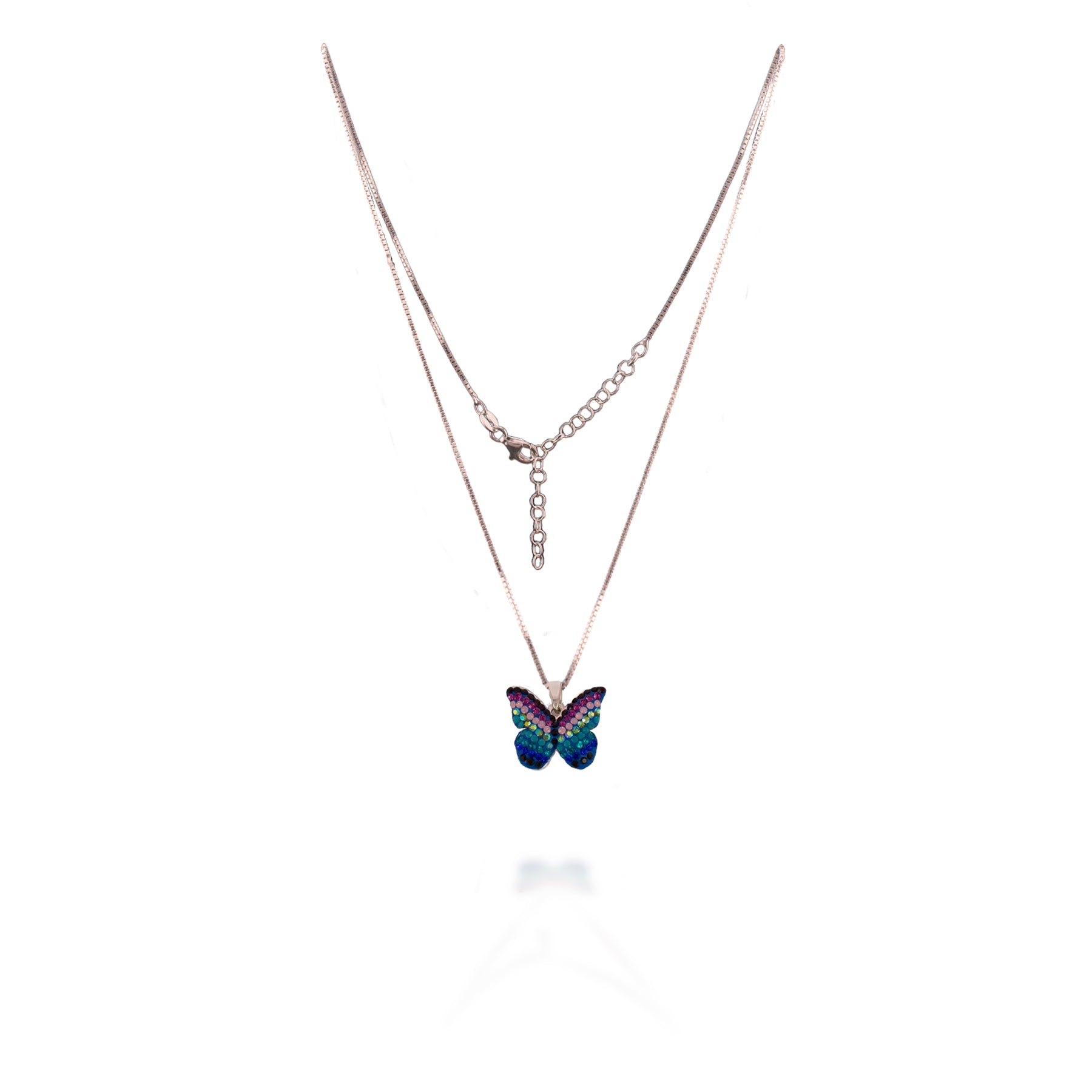 Mariposa Pendant (Aurora) Mosaico Jewels Harold & Hazel
