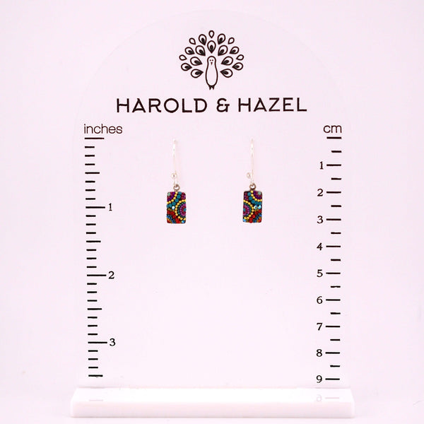 Petite Sparkle Streak Earrings (Kaleidescope)