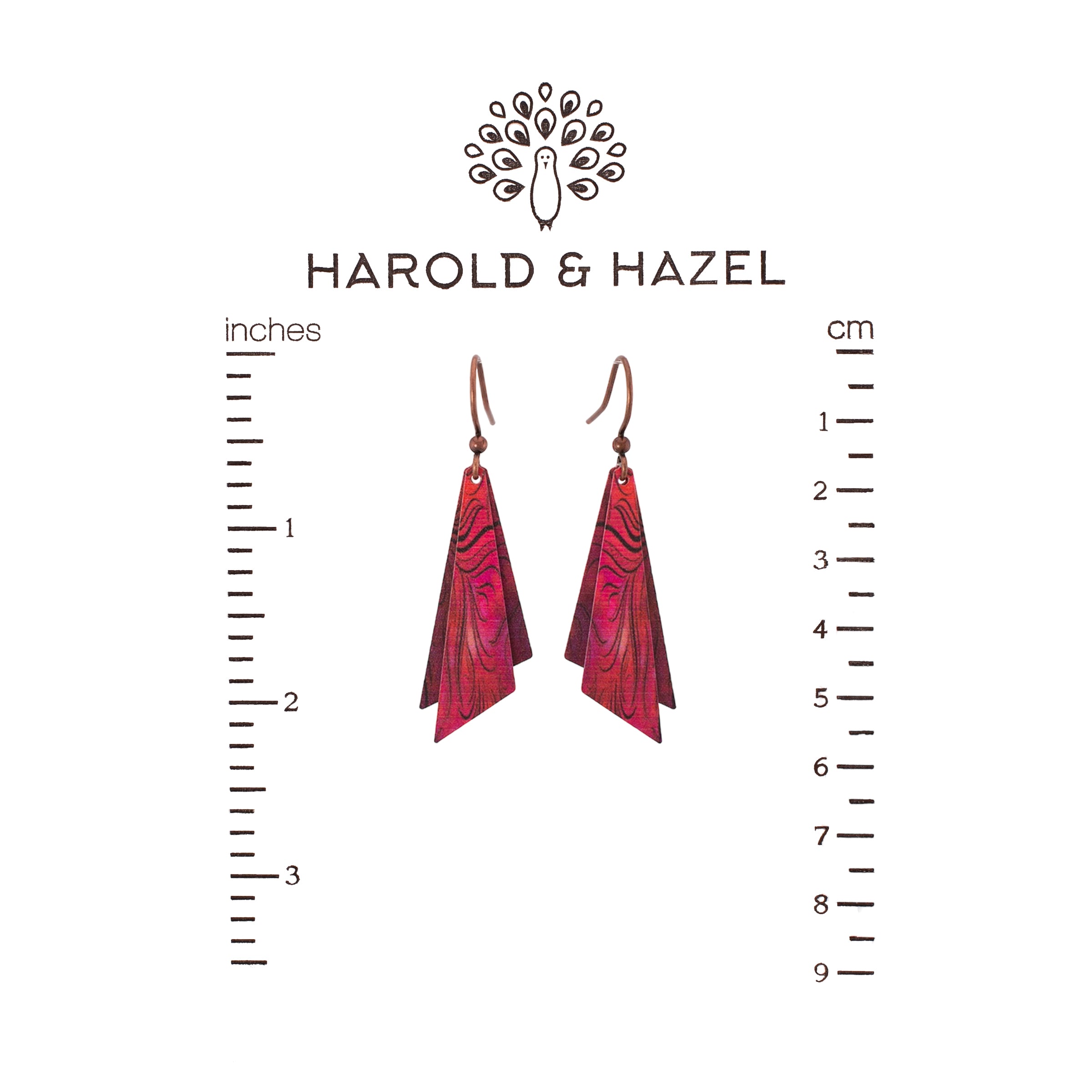 Rockstar Earrings Illustrated Light & DC Designs Harold & Hazel